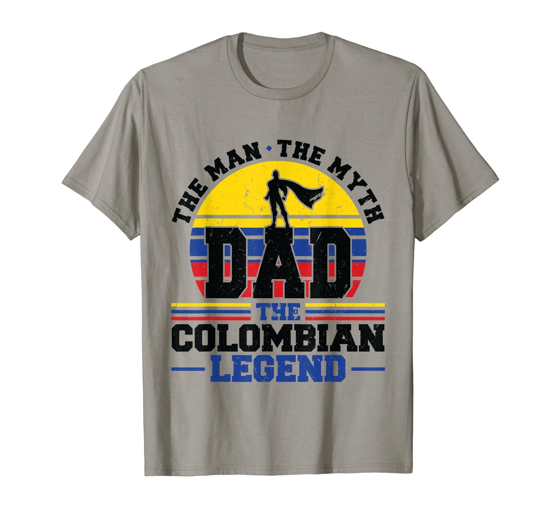 Mens Dad Colombian Legend Colombian T-Shirt - Unique Graphic Unisex - T-Shirt, Sweatshirt, Hoodie