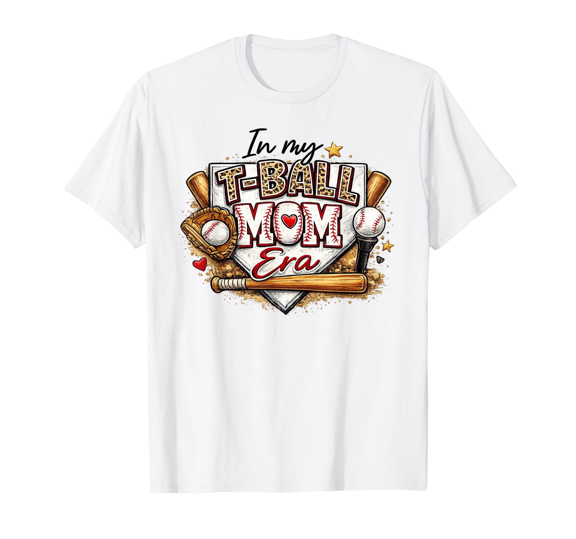 My Ball Mom Era Baseball Mama Mom T-Shirt - Trendy Graphic for Adults - T-Shirt, Sweatshirt, Hoodie
