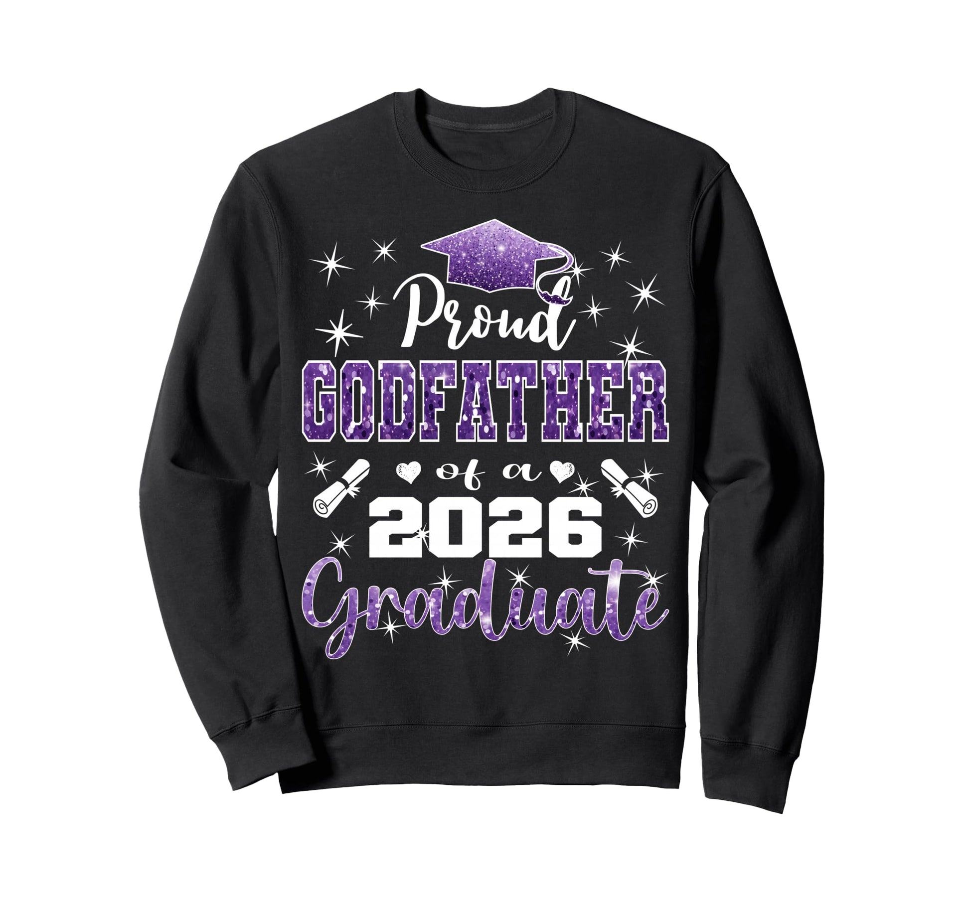 Super Proud Godfather 2026 Sweatshirt - Streetwear Style Men Women - T-Shirt, Sweatshirt, Hoodie