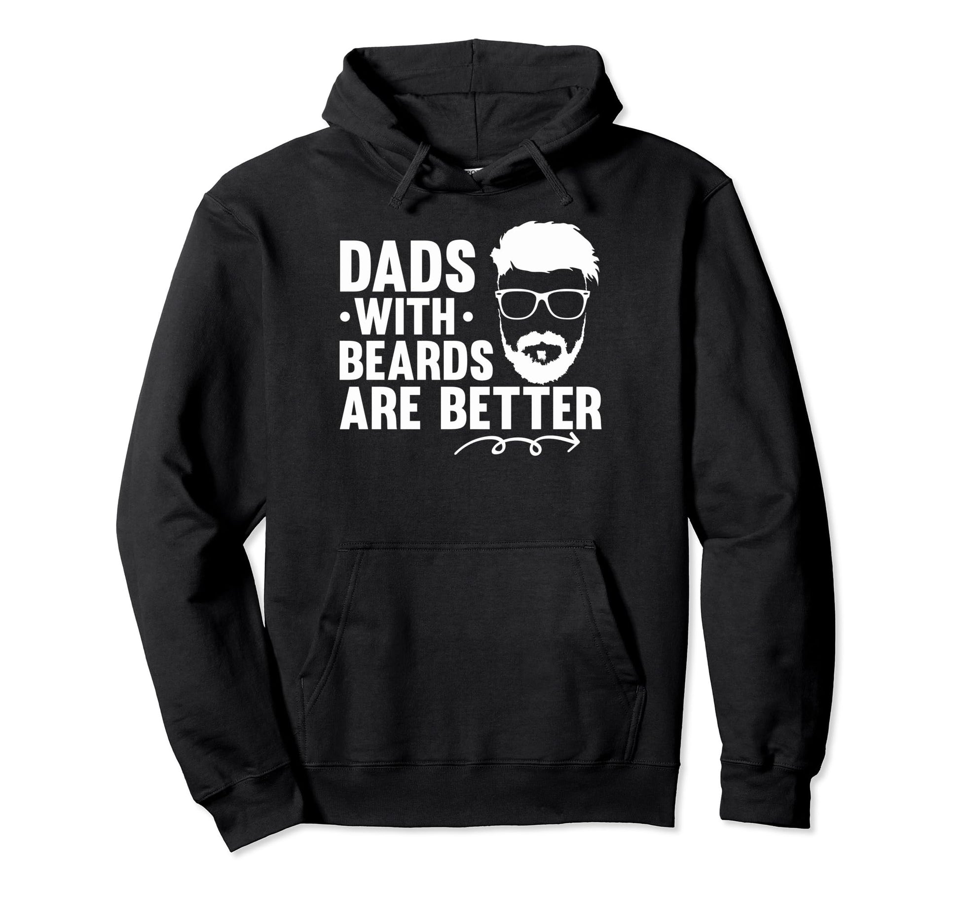 Dad Beard Grooming Bearded Dads Beards Hoodie - Aesthetic Graphic Unisex - T-Shirt, Sweatshirt, Hoodie