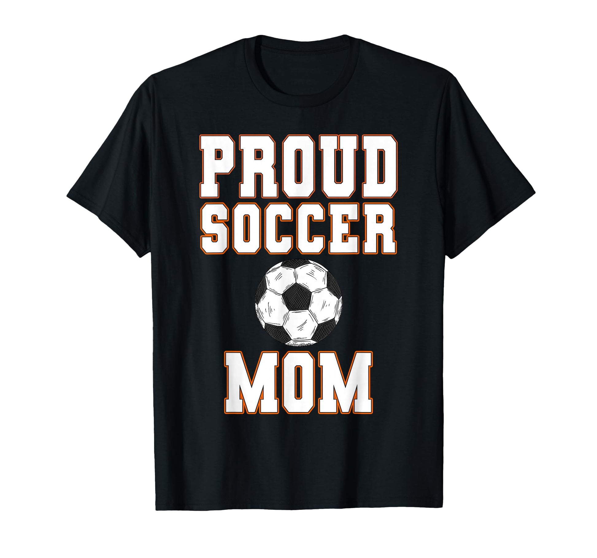 Proud Soccer Mom Game Day Sports Parent T-Shirt - Graphic Print for Adults - T-Shirt, Sweatshirt, Hoodie