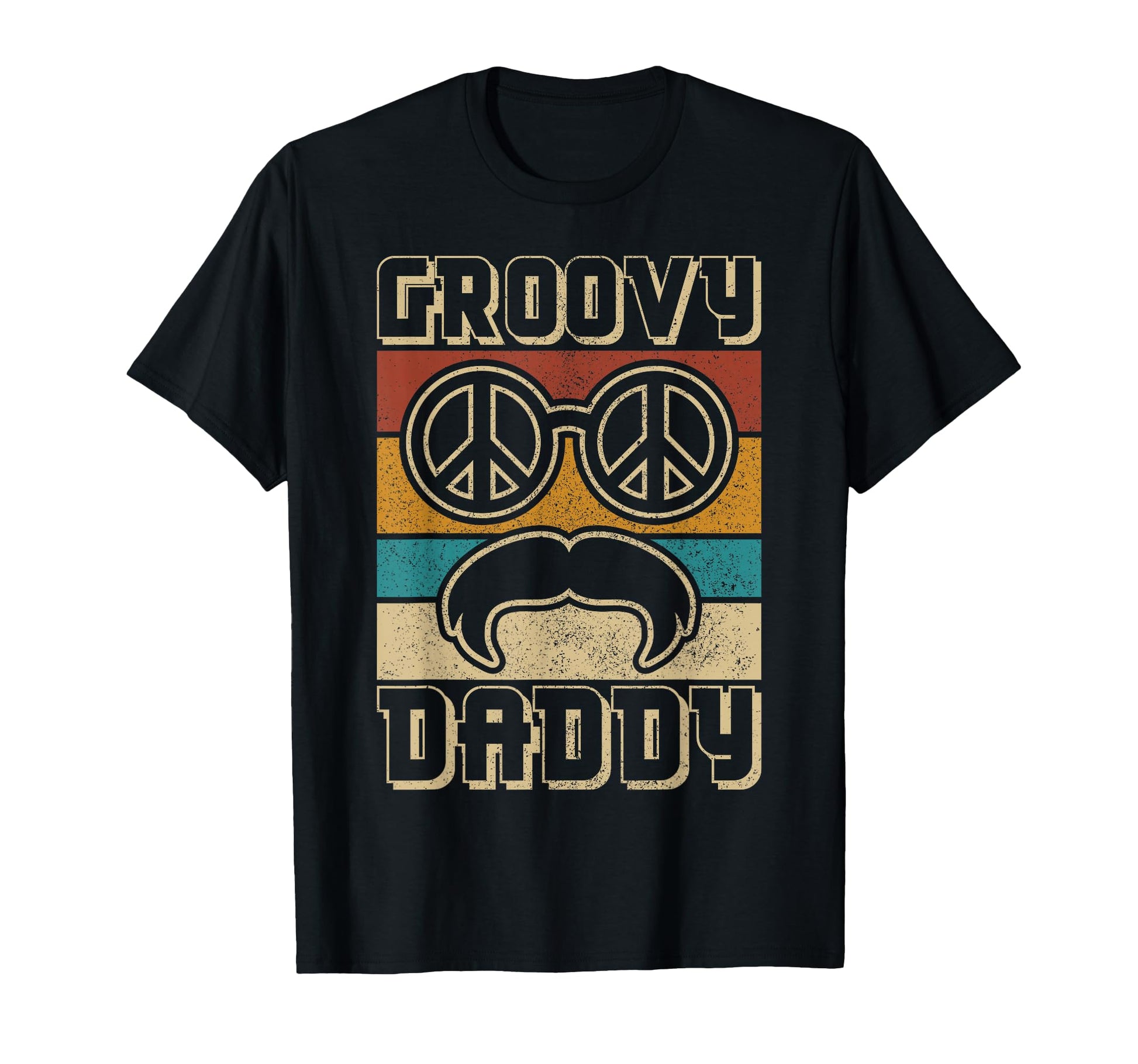 Groovy Daddy 60S Outfit 70S Themed T-Shirt - Aesthetic Graphic Unisex - T-Shirt, Sweatshirt, Hoodie