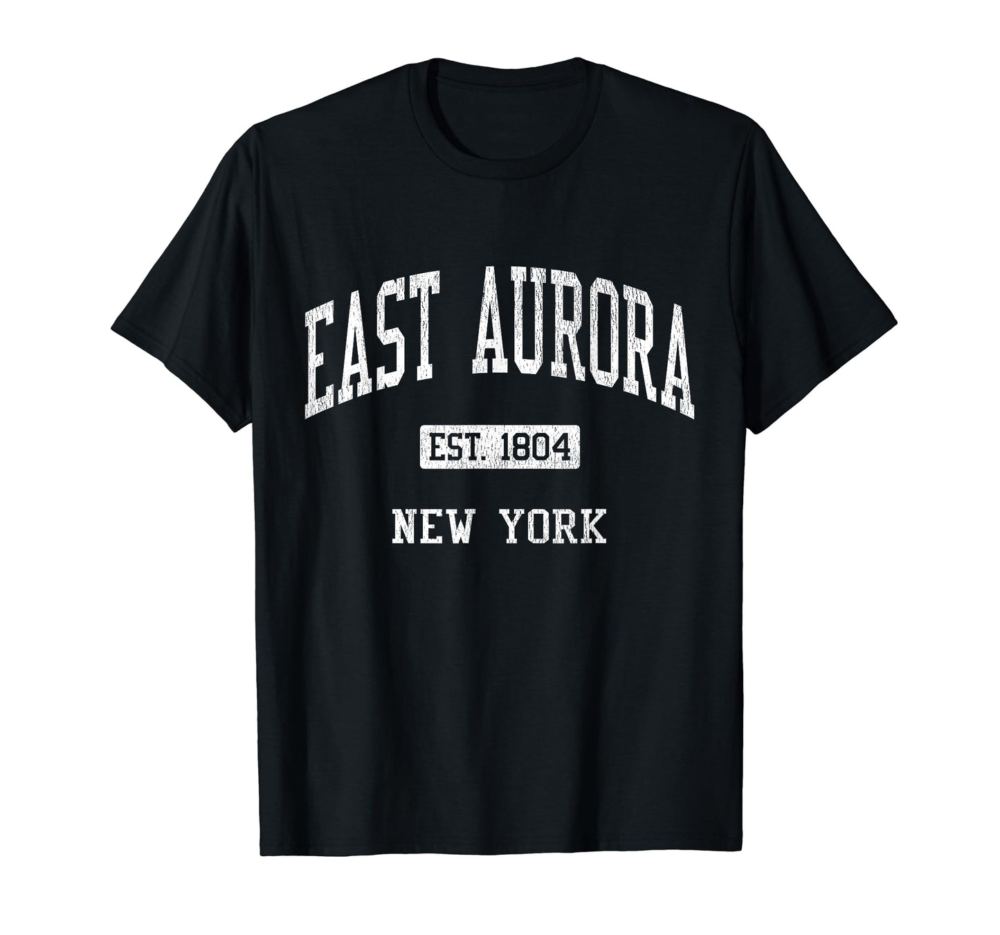 East Aurora New York Ny Js04 Athletic T-Shirt - Custom Art Print Unisex - T-Shirt, Sweatshirt, Hoodie