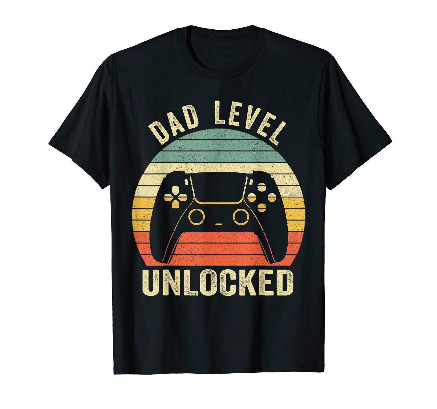 Mens Dad Level Unlocked Gamer Soon T-Shirt - Custom Art Print for Adults - T-Shirt, Sweatshirt, Hoodie