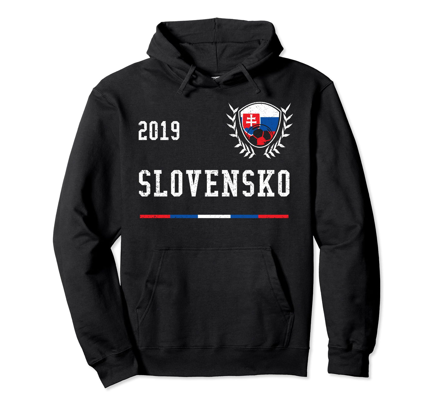 Slovakia Football Jersey 2019 Hoodie - Casual Everyday Wear Men Women - T-Shirt, Sweatshirt, Hoodie