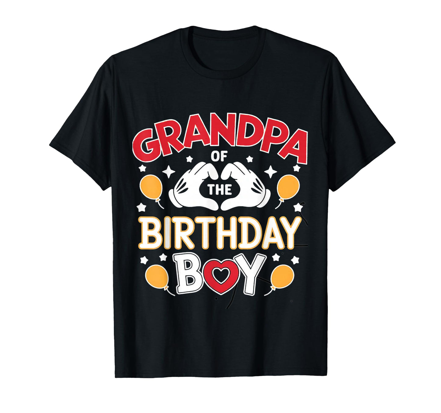 Grandpa Birthday Family Party T-Shirt - Fun Novelty Design for Adults - T-Shirt, Sweatshirt, Hoodie