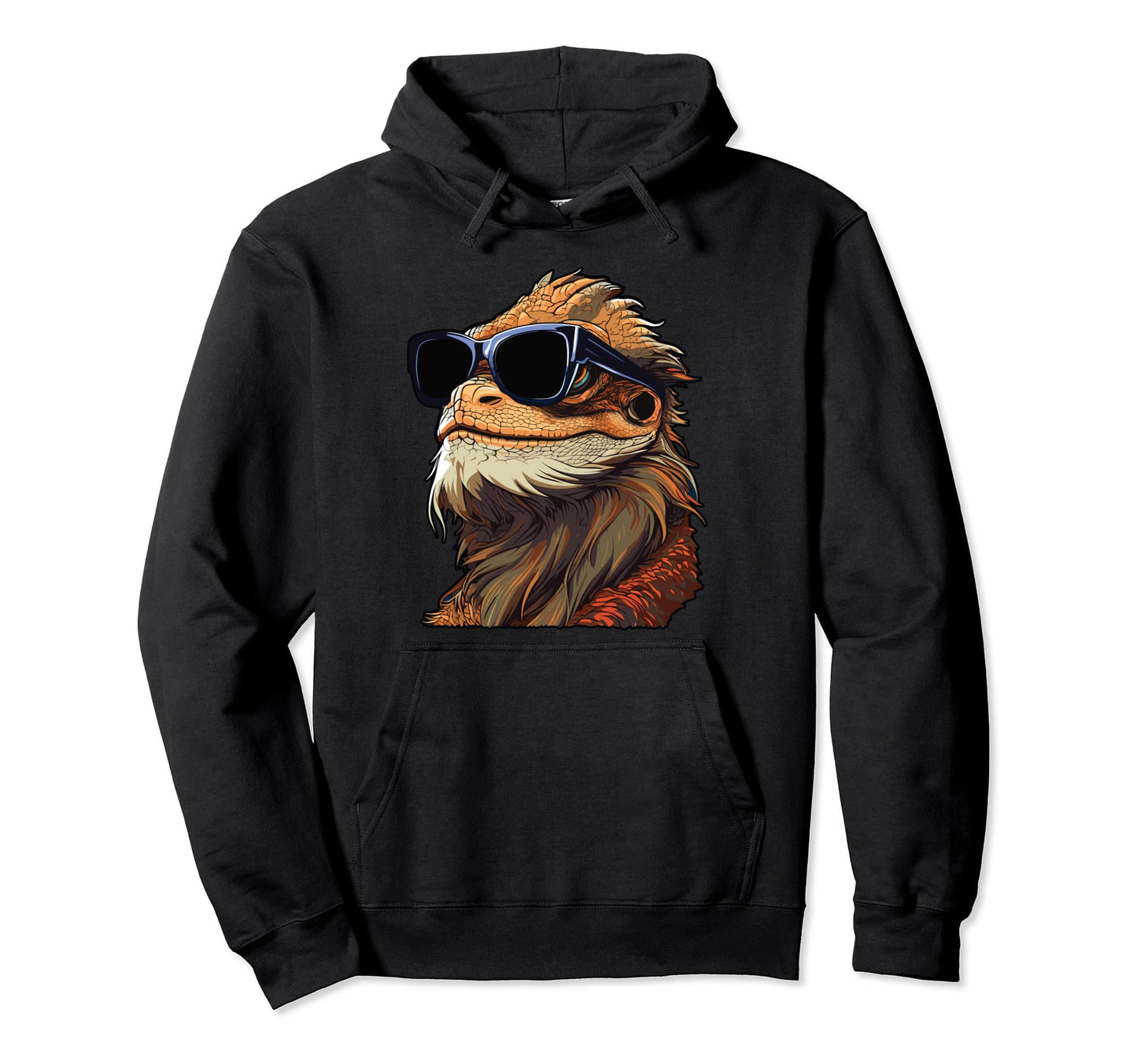 Dad Mom Sunglasses Funny Bearded Dragon Hoodie - Streetwear Style Unisex - T-Shirt, Sweatshirt, Hoodie