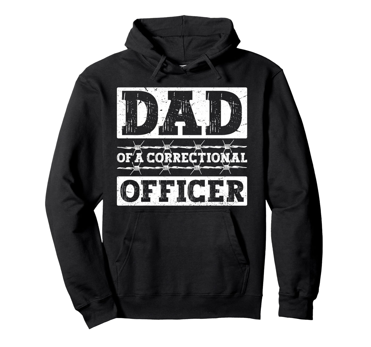Dad Correctional Officer Hoodie - Streetwear Style Men Women - T-Shirt, Sweatshirt, Hoodie