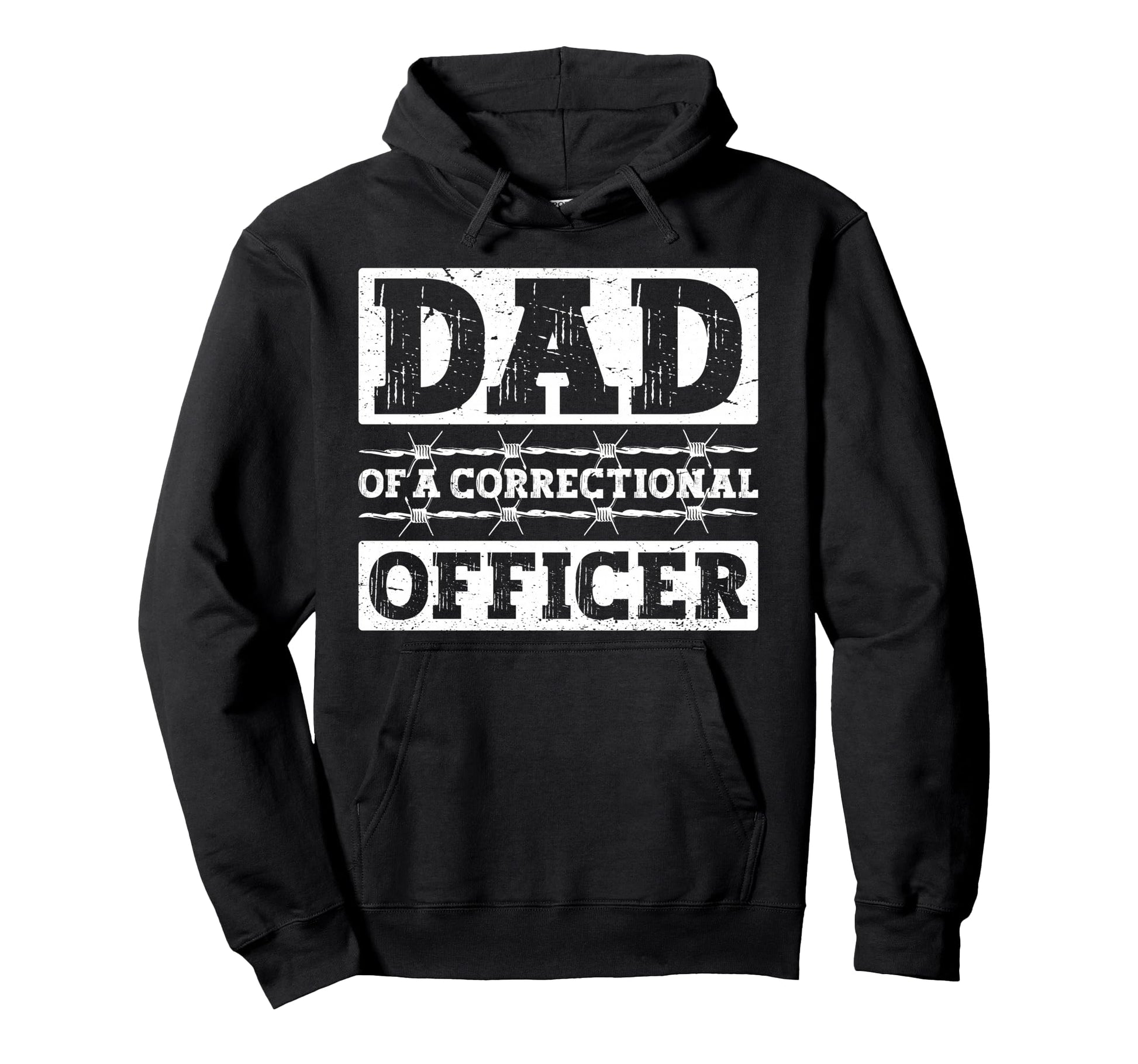 Dad Correctional Officer Hoodie - Streetwear Style Men Women - T-Shirt, Sweatshirt, Hoodie