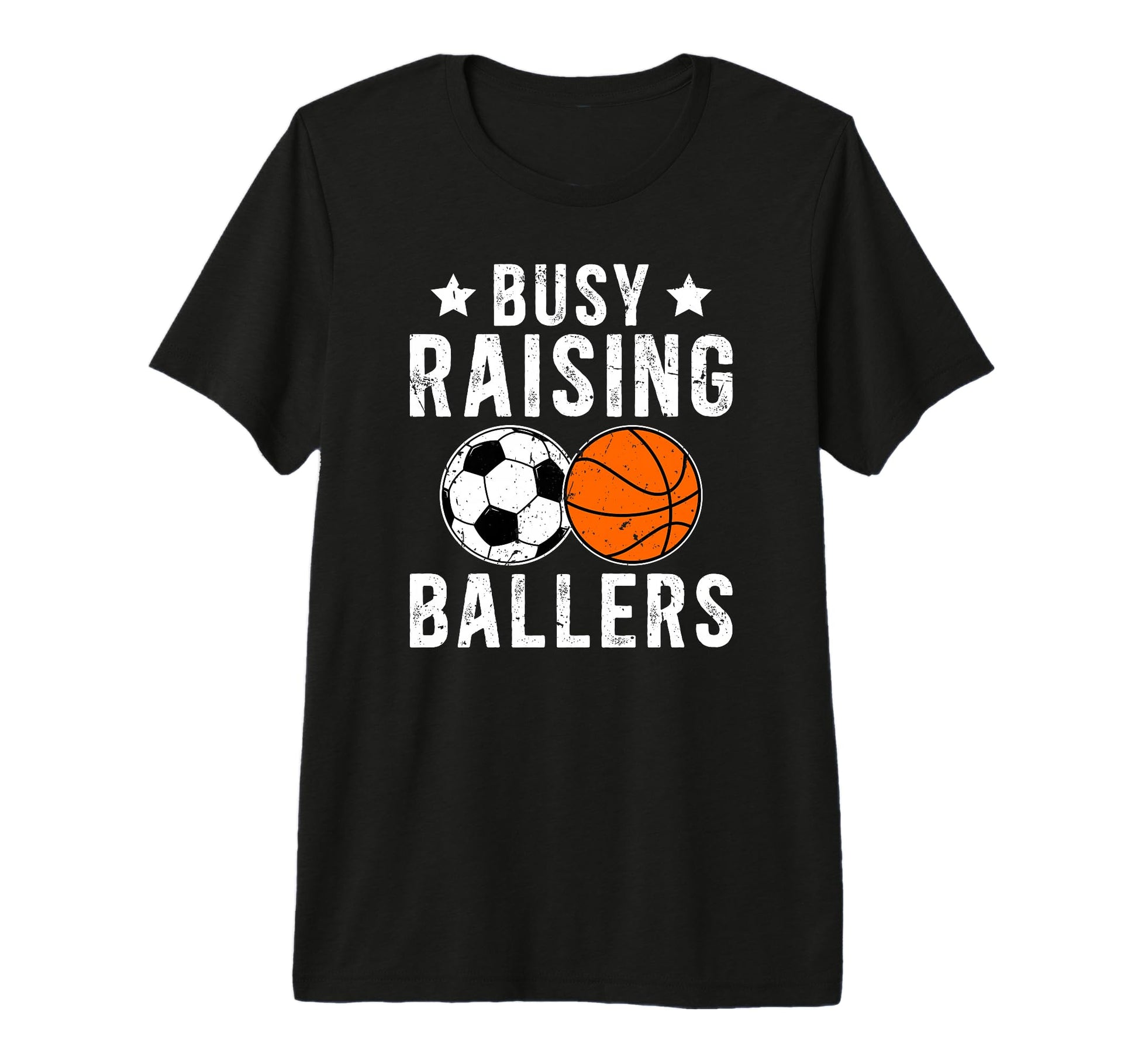 Mens Busy Raising Ballers Basketball T-Shirt - Aesthetic Graphic Men Women - T-Shirt, Sweatshirt, Hoodie