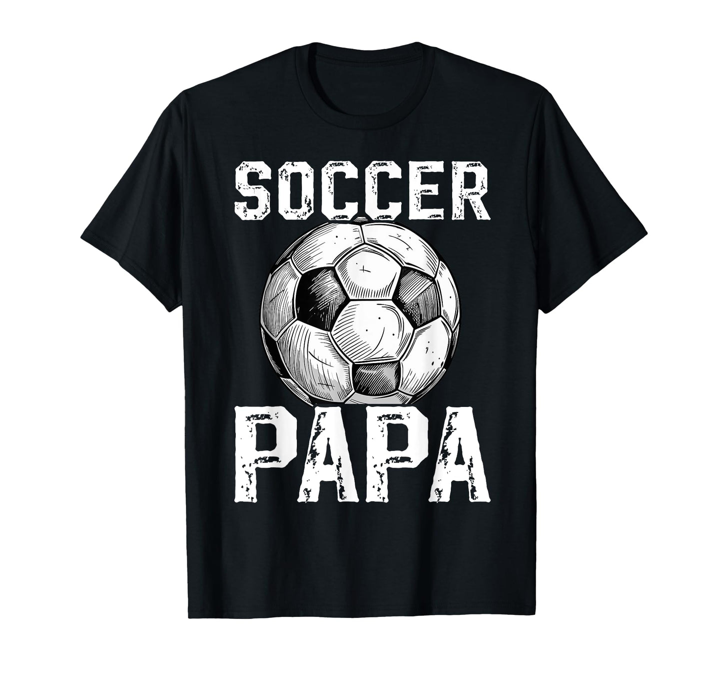 Soccer Papa Grandpa Papa Soccer T-Shirt - Fun Novelty Design for Adults - T-Shirt, Sweatshirt, Hoodie