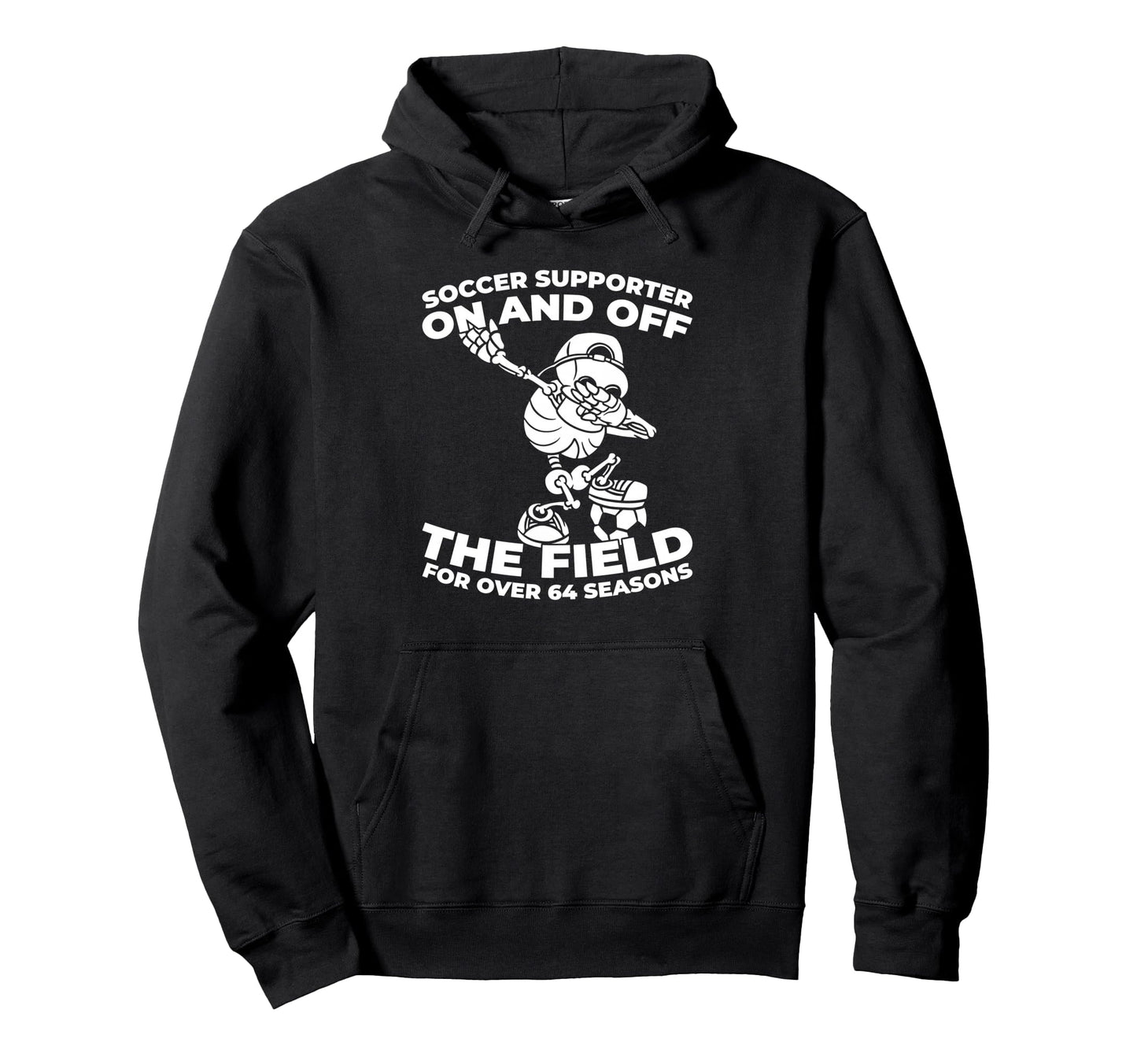 64 Years Old Team Player Sports Hoodie - Casual Everyday Wear for Adults - T-Shirt, Sweatshirt, Hoodie