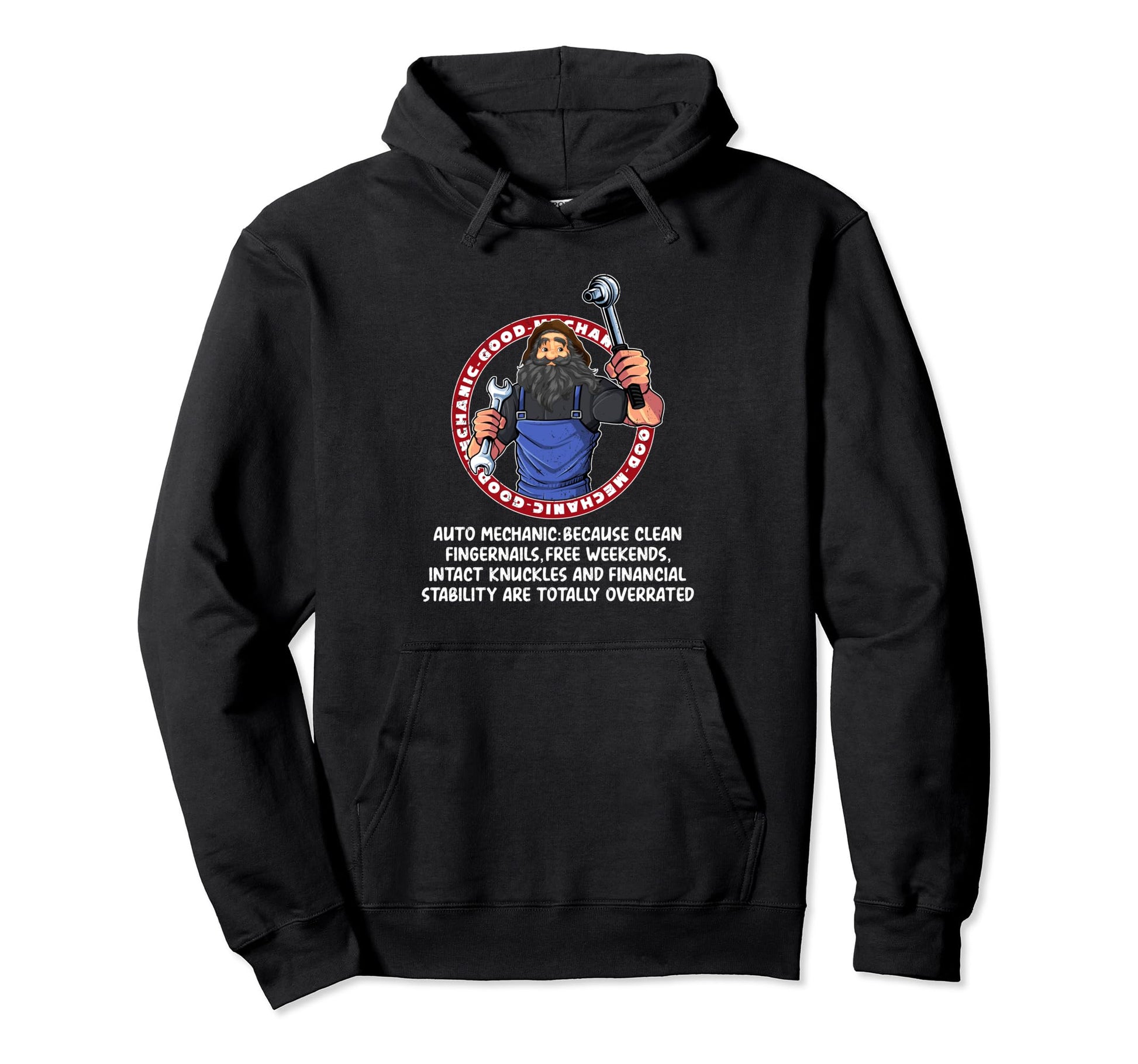 Clean Fingernails Are Totally Overrated Hoodie - Unique Graphic Men Women - T-Shirt, Sweatshirt, Hoodie