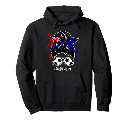 Australia Football Game Player Soccer Hoodie - Aesthetic Graphic Men Women - T-Shirt, Sweatshirt, Hoodie