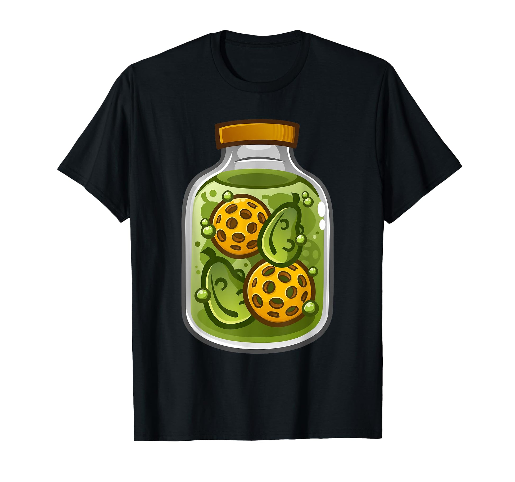 Pickle Jar Pickleball Jar Funny T-Shirt - Casual Everyday Wear Men Women - T-Shirt, Sweatshirt, Hoodie