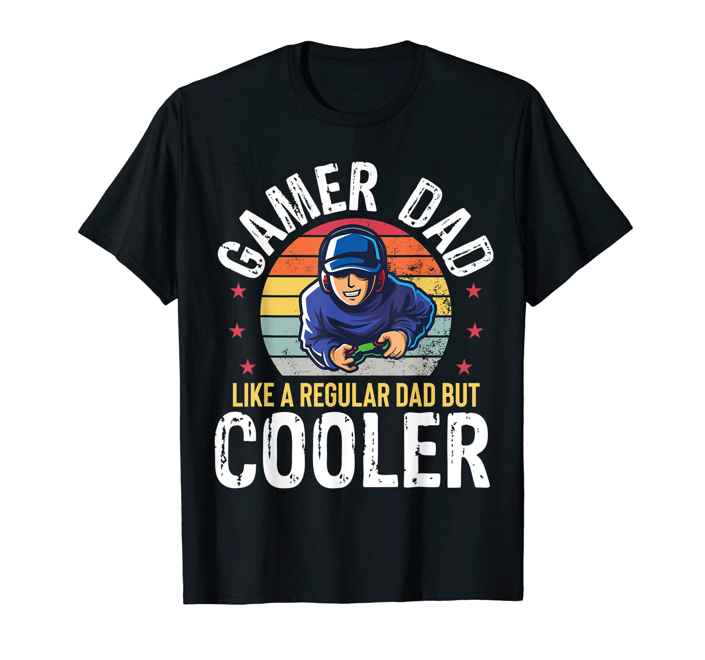 Mens Funny Fathers Day Gift Gamer Dad T-Shirt - Novelty Apparel for Adults - T-Shirt, Sweatshirt, Hoodie