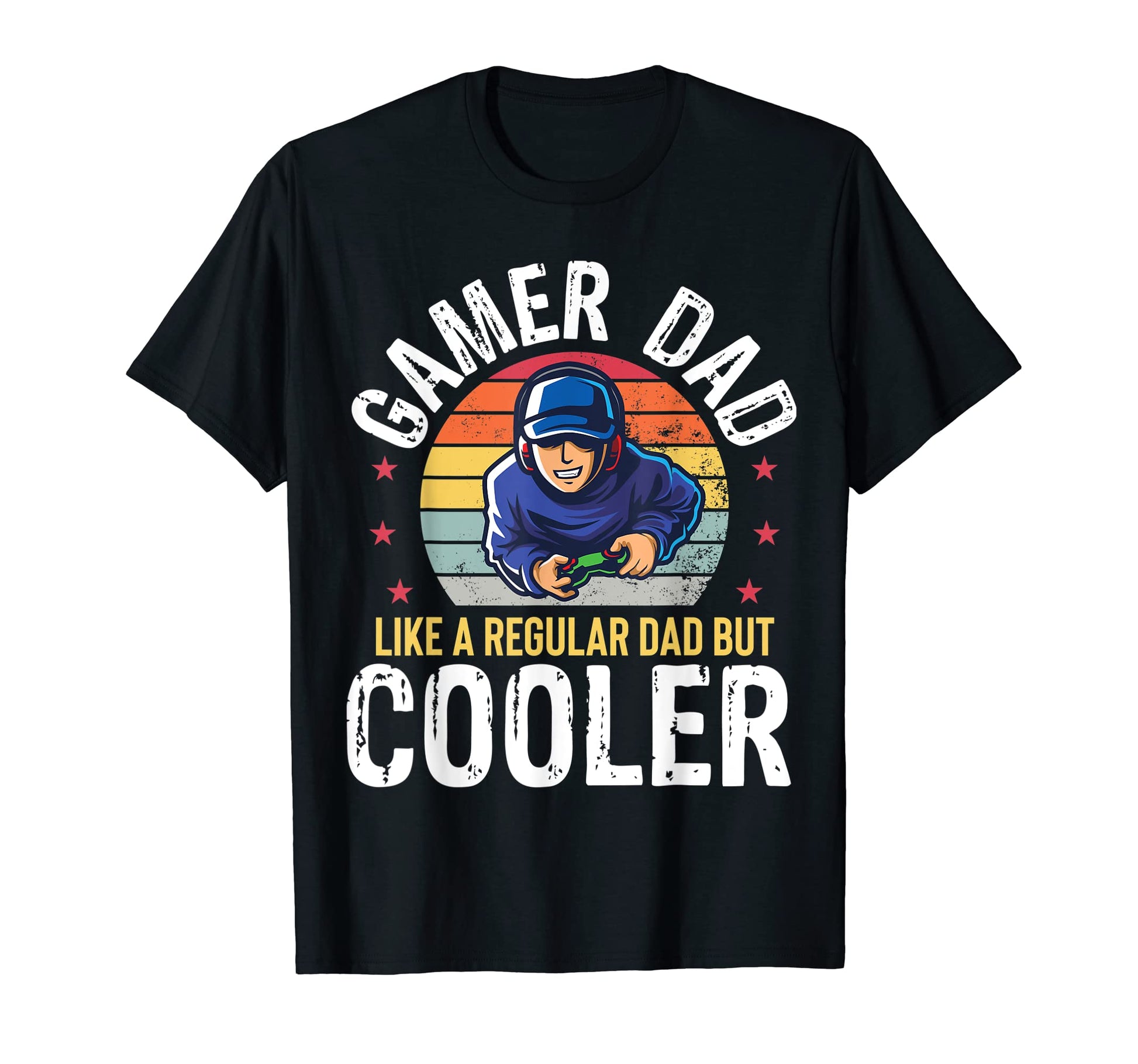 Mens Funny Fathers Day Gift Gamer Dad T-Shirt - Novelty Apparel for Adults - T-Shirt, Sweatshirt, Hoodie