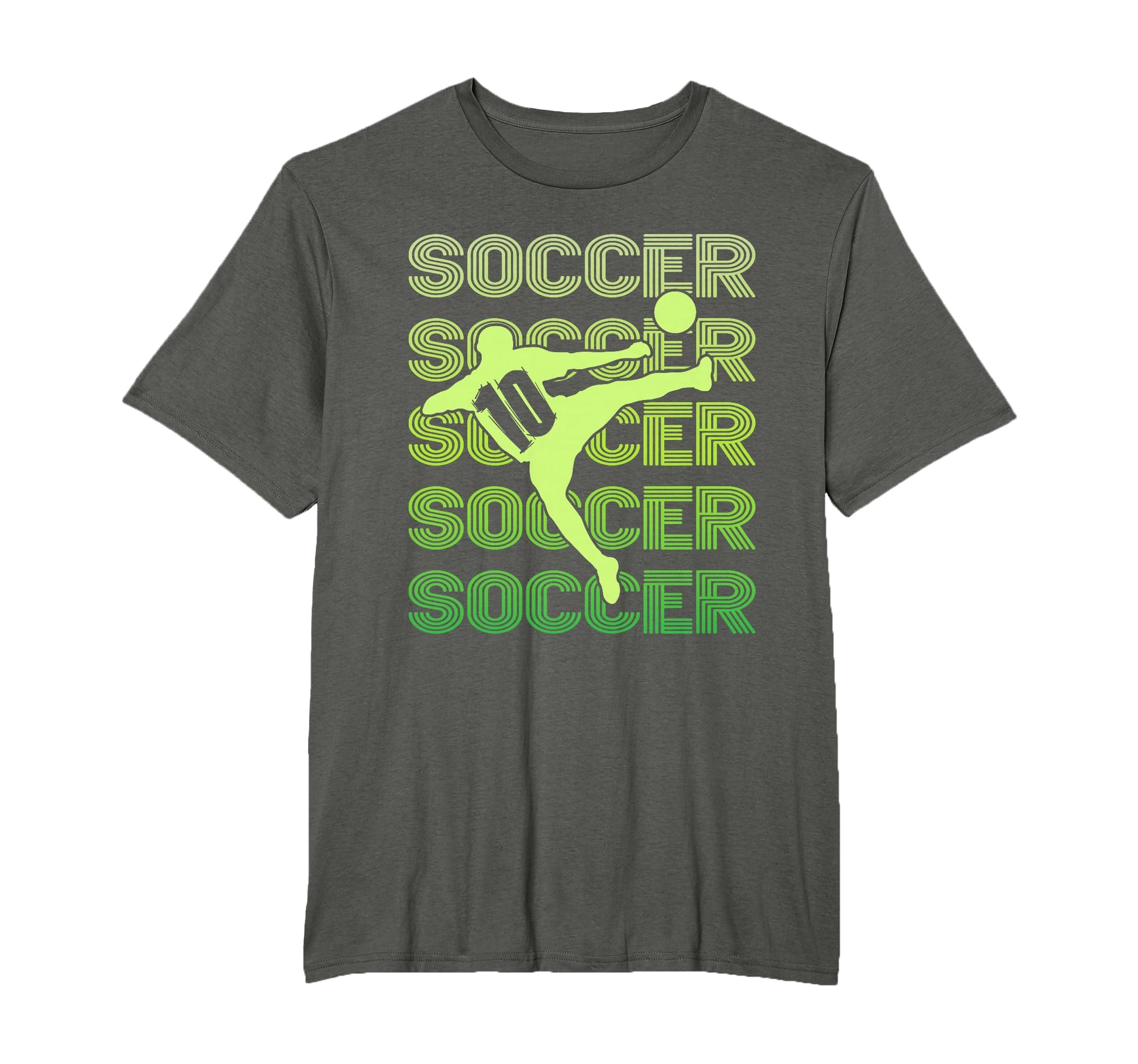 10Th Birthday Soccer 10 Years Old T-Shirt - Casual Everyday Wear Unisex - T-Shirt, Sweatshirt, Hoodie