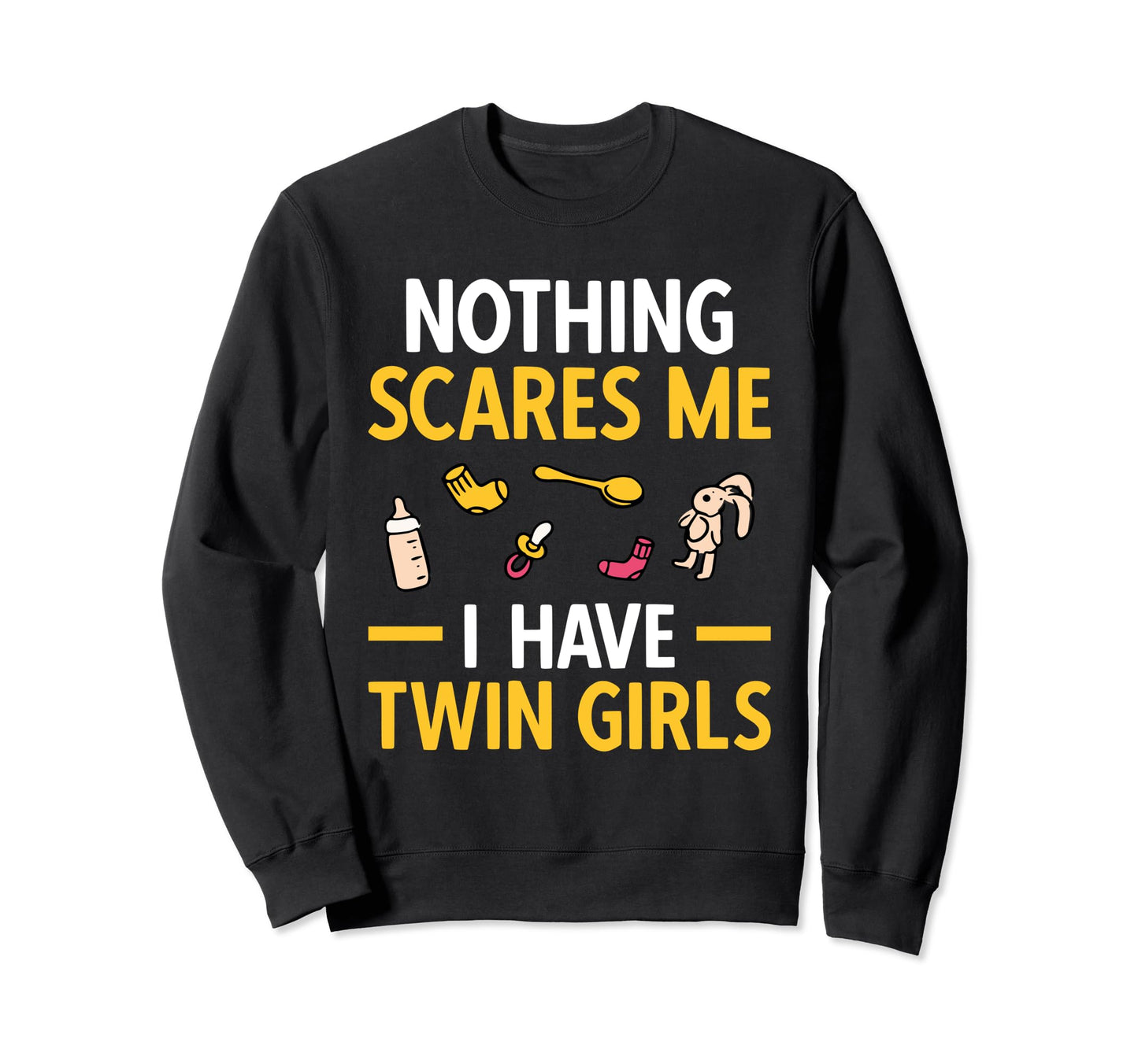 Dad Twin Father Two Twin Dad Sweatshirt - Casual Everyday Wear for Adults - T-Shirt, Sweatshirt, Hoodie