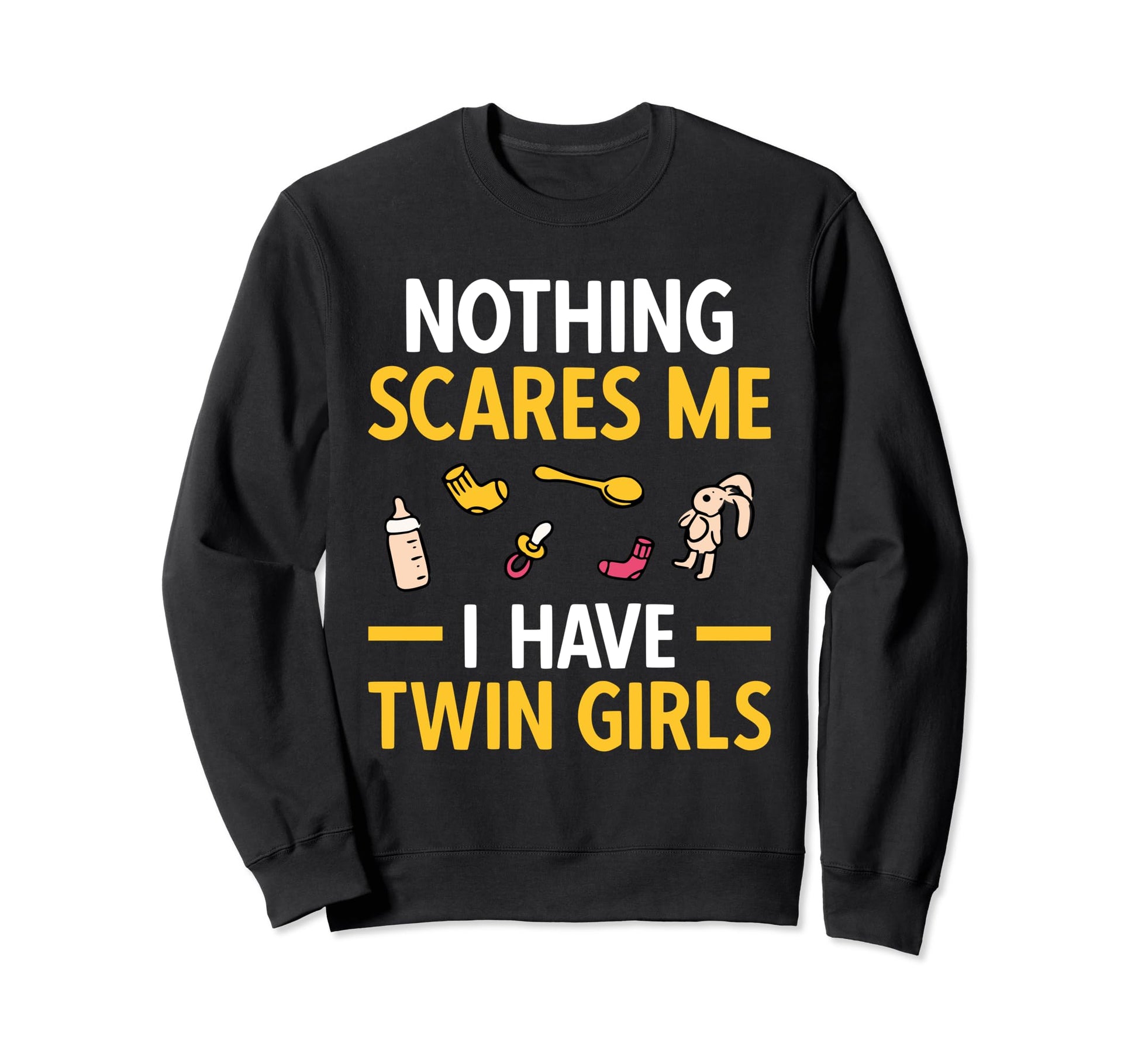 Dad Twin Father Two Twin Dad Sweatshirt - Casual Everyday Wear for Adults - T-Shirt, Sweatshirt, Hoodie