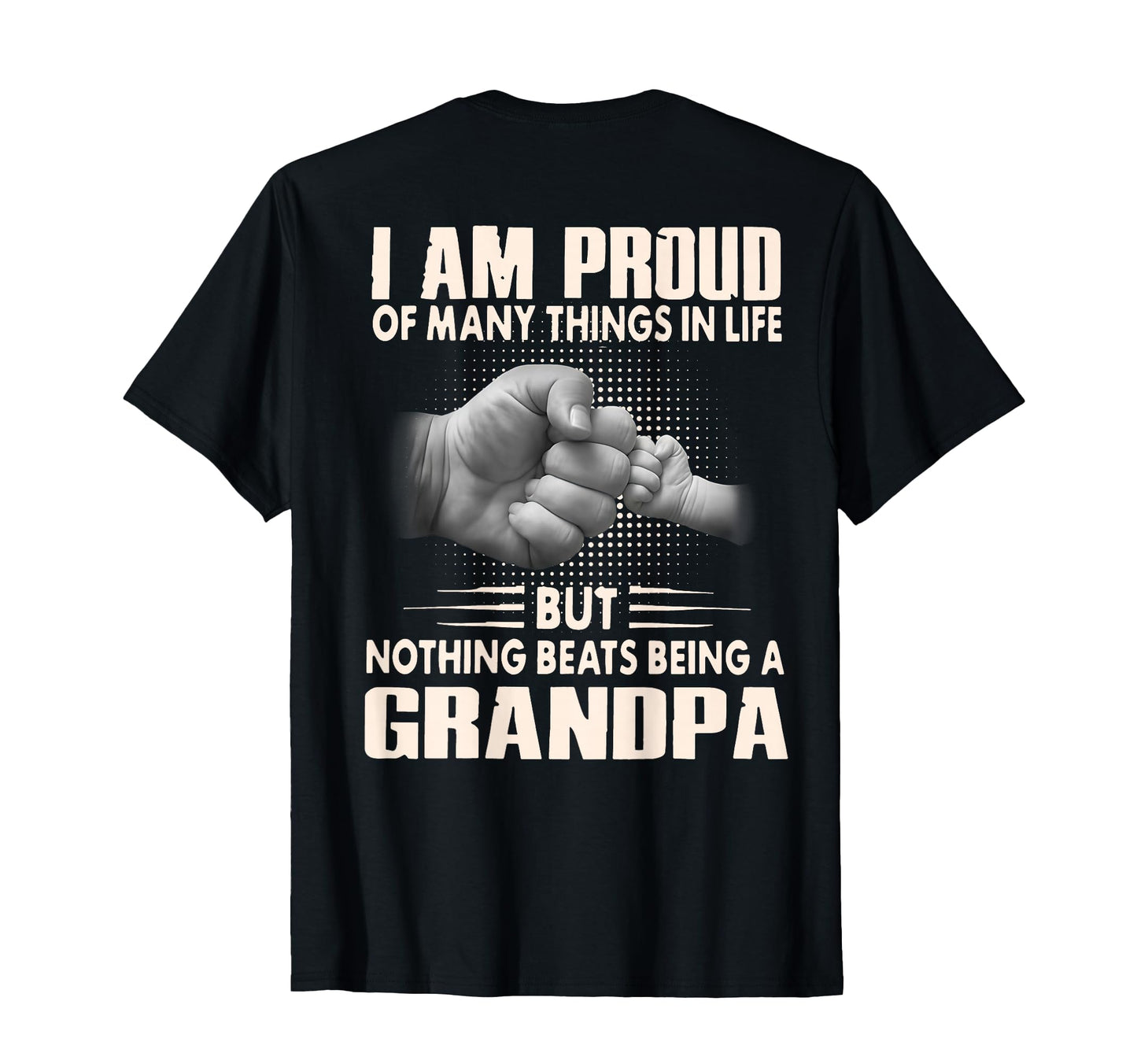 Back Im Proud Many Things Nothing T-Shirt - Fun Novelty Design for Adults - T-Shirt, Sweatshirt, Hoodie