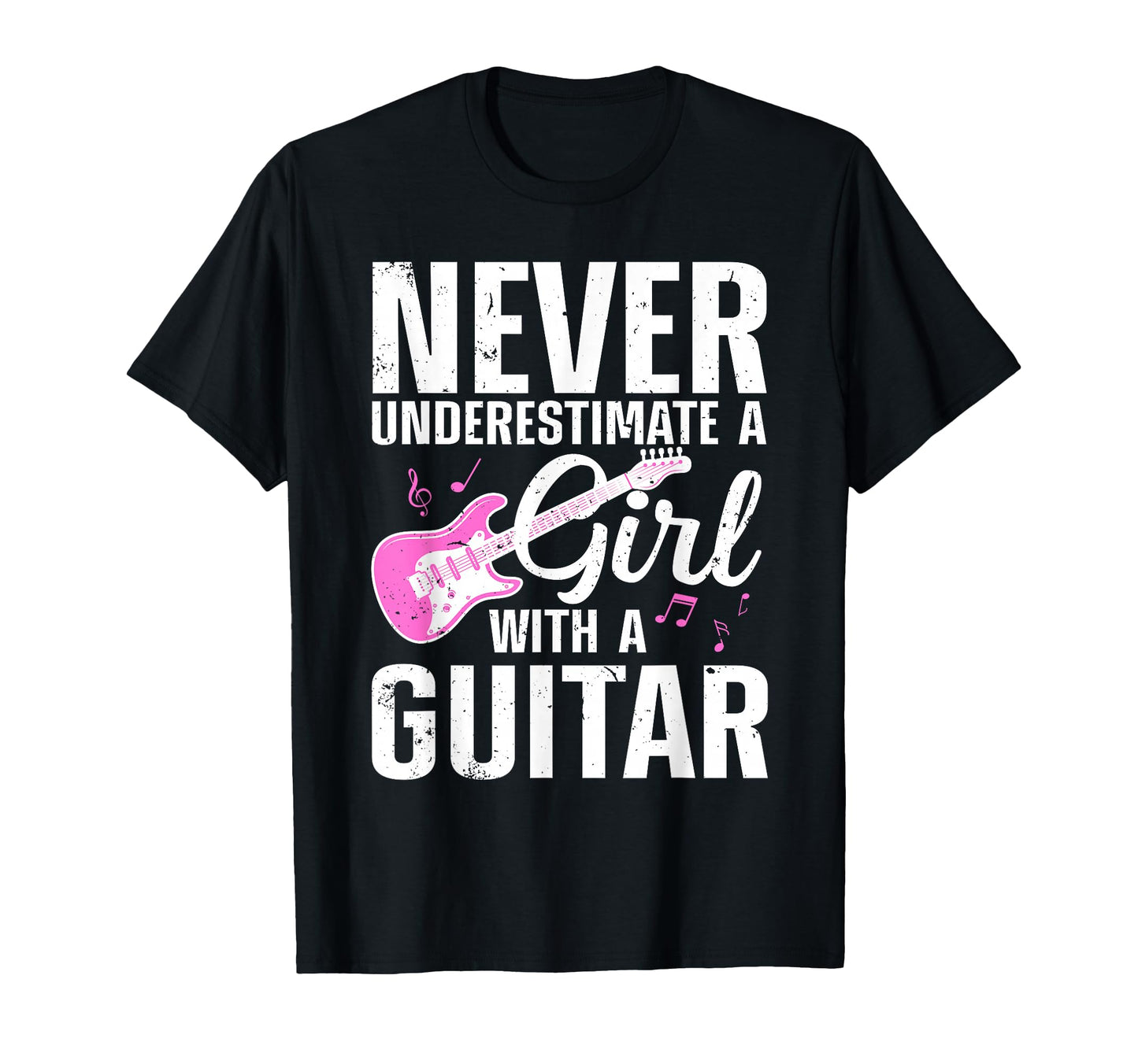 Guitar Guitarist Acoustic Guitar T-Shirt - Minimalist Print for Adults - T-Shirt, Sweatshirt, Hoodie