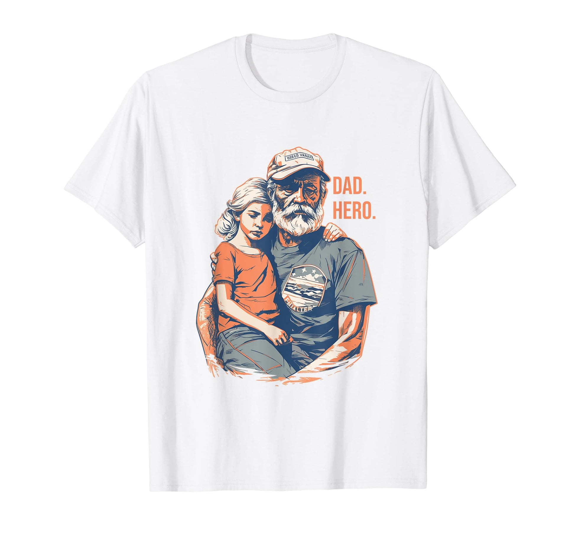 Dad Grandpa Veteran Veterans T-Shirt - Fun Novelty Design Men Women - T-Shirt, Sweatshirt, Hoodie