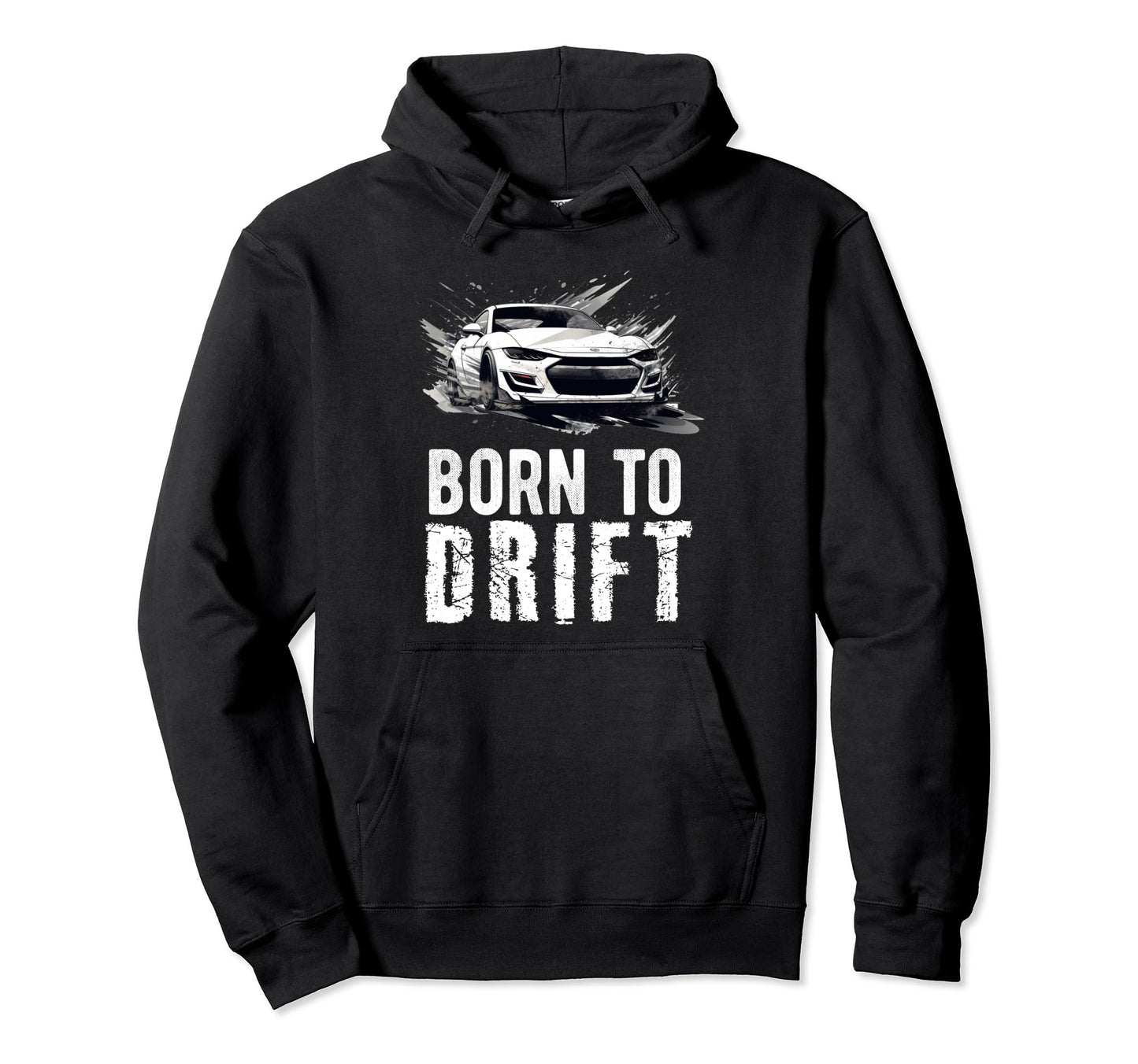 Drifting Car Race Dad Street Funny Hoodie - Graphic Print for Adults - T-Shirt, Sweatshirt, Hoodie