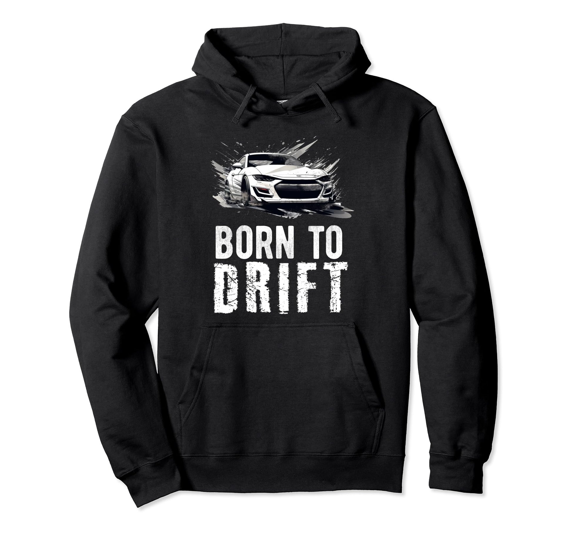 Drifting Car Race Dad Street Funny Hoodie - Graphic Print for Adults - T-Shirt, Sweatshirt, Hoodie