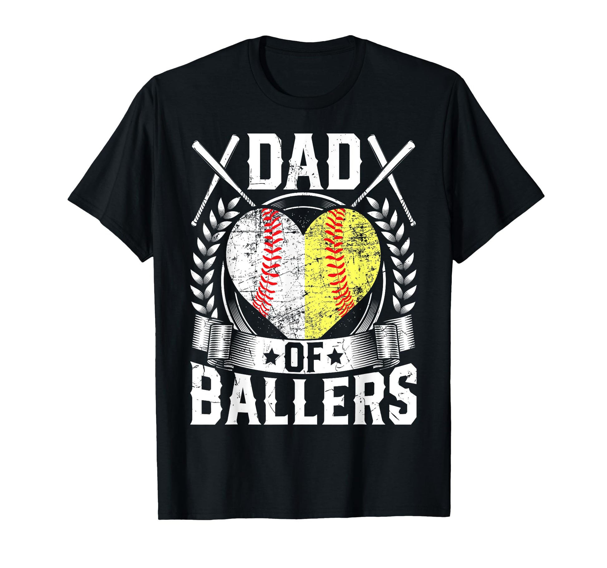 Fathers Day Baseball Lover Dad T-Shirt - Casual Everyday Wear for Adults - T-Shirt, Sweatshirt, Hoodie