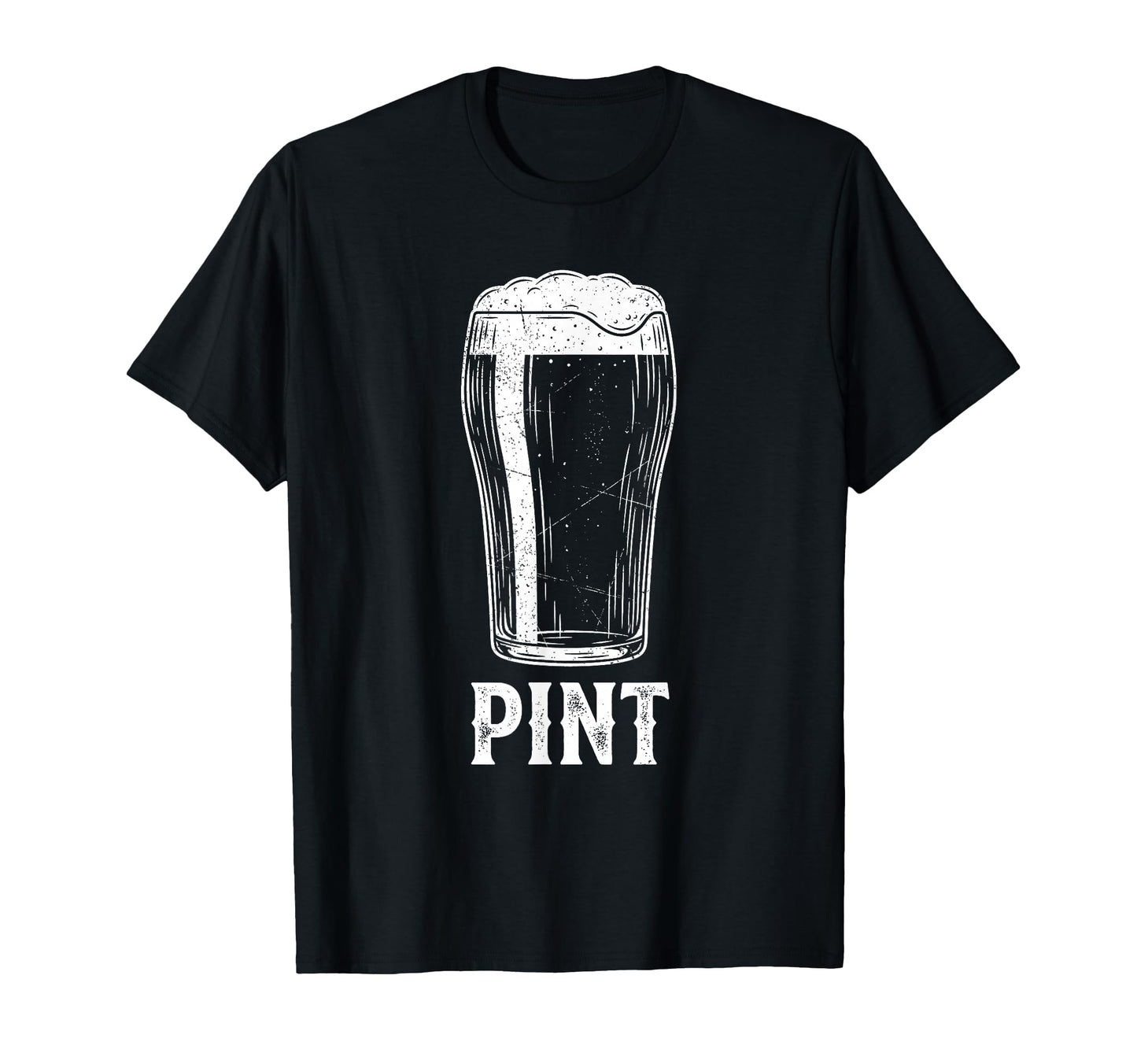 Pint And Half Pint Matching Beer Funny T-Shirt - Custom Art Print Unisex - T-Shirt, Sweatshirt, Hoodie