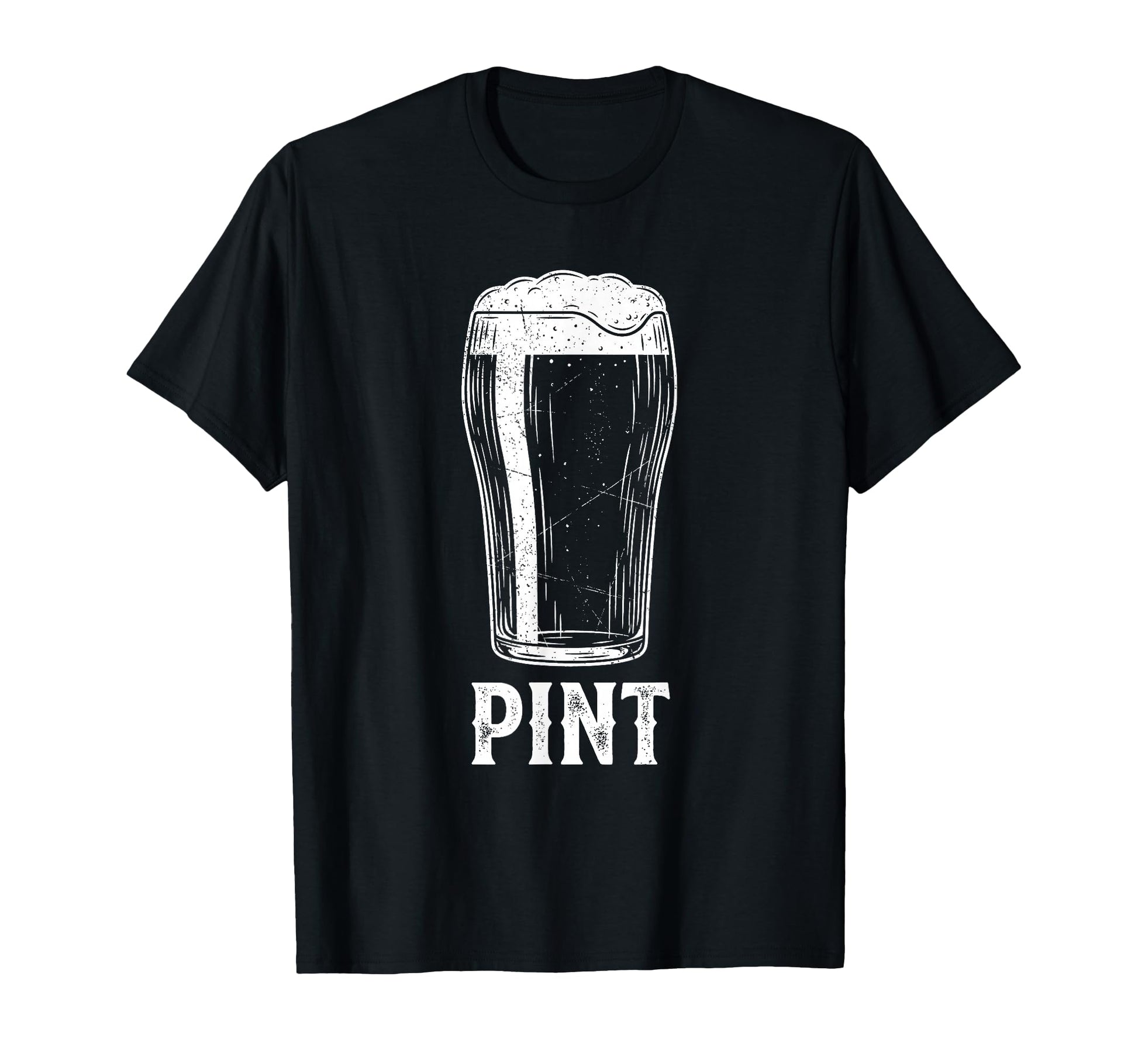 Pint And Half Pint Matching Beer Funny T-Shirt - Custom Art Print Unisex - T-Shirt, Sweatshirt, Hoodie