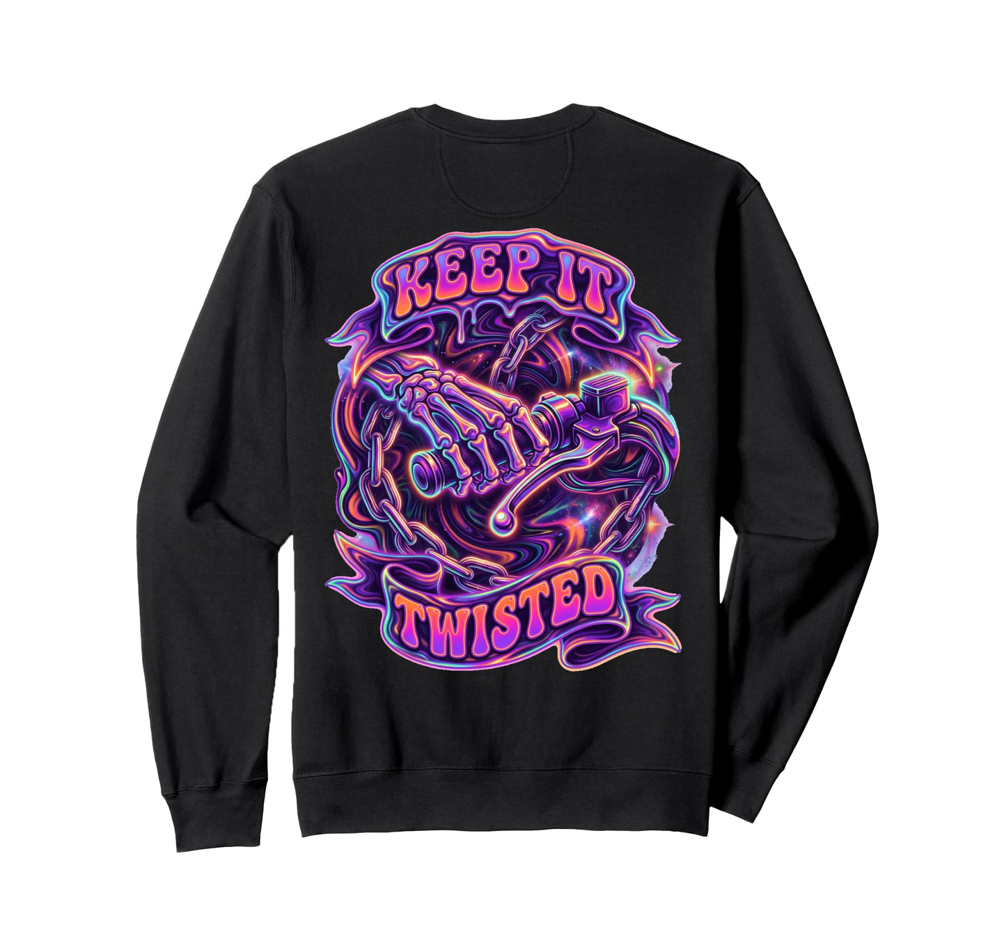 Touring Motorcycle Keep It Sweatshirt - Fun Novelty Design for Adults - T-Shirt, Sweatshirt, Hoodie