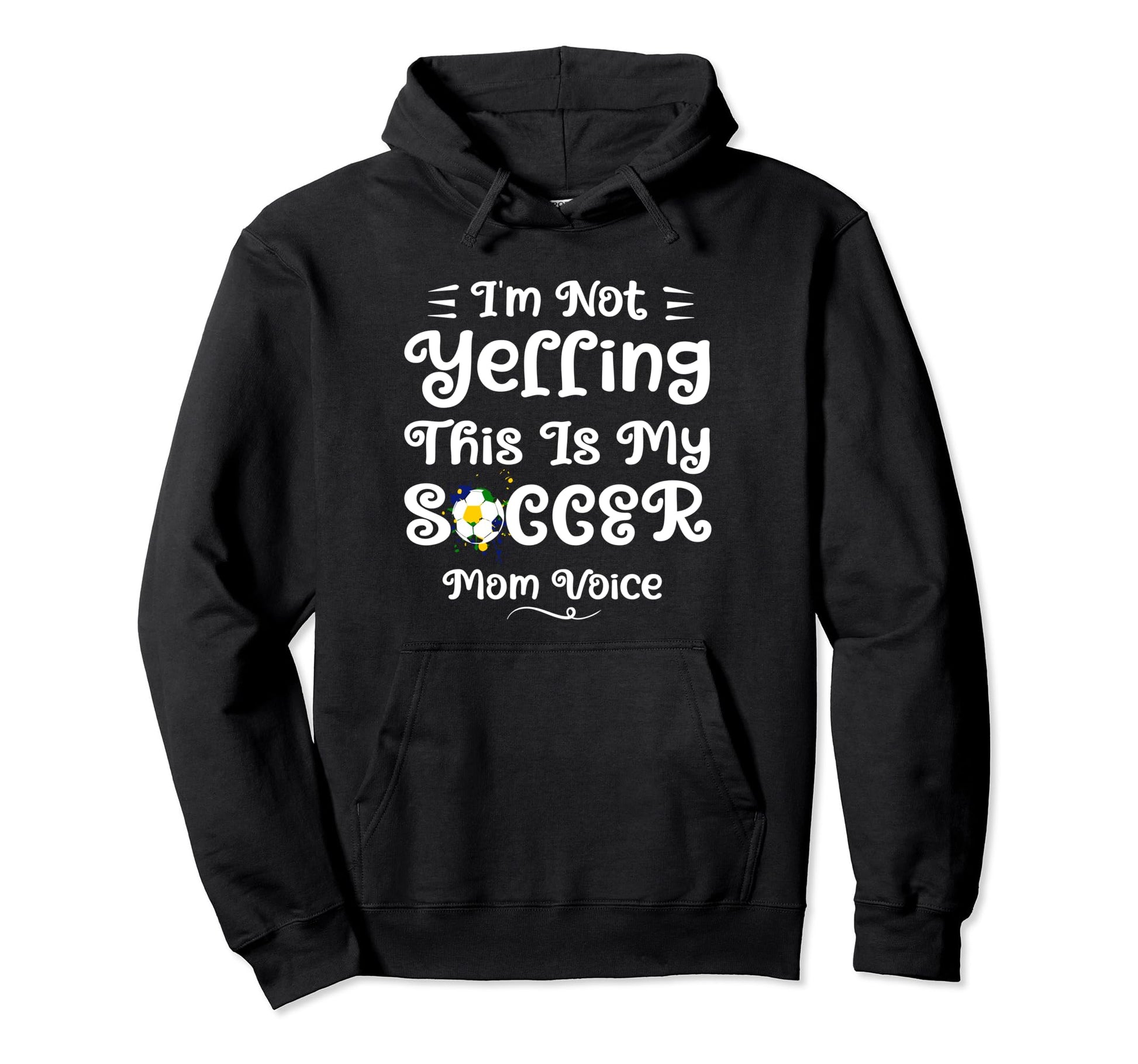 Funny Soccer Mom Art Mama Mom Soccer Hoodie - Unique Graphic Unisex - T-Shirt, Sweatshirt, Hoodie
