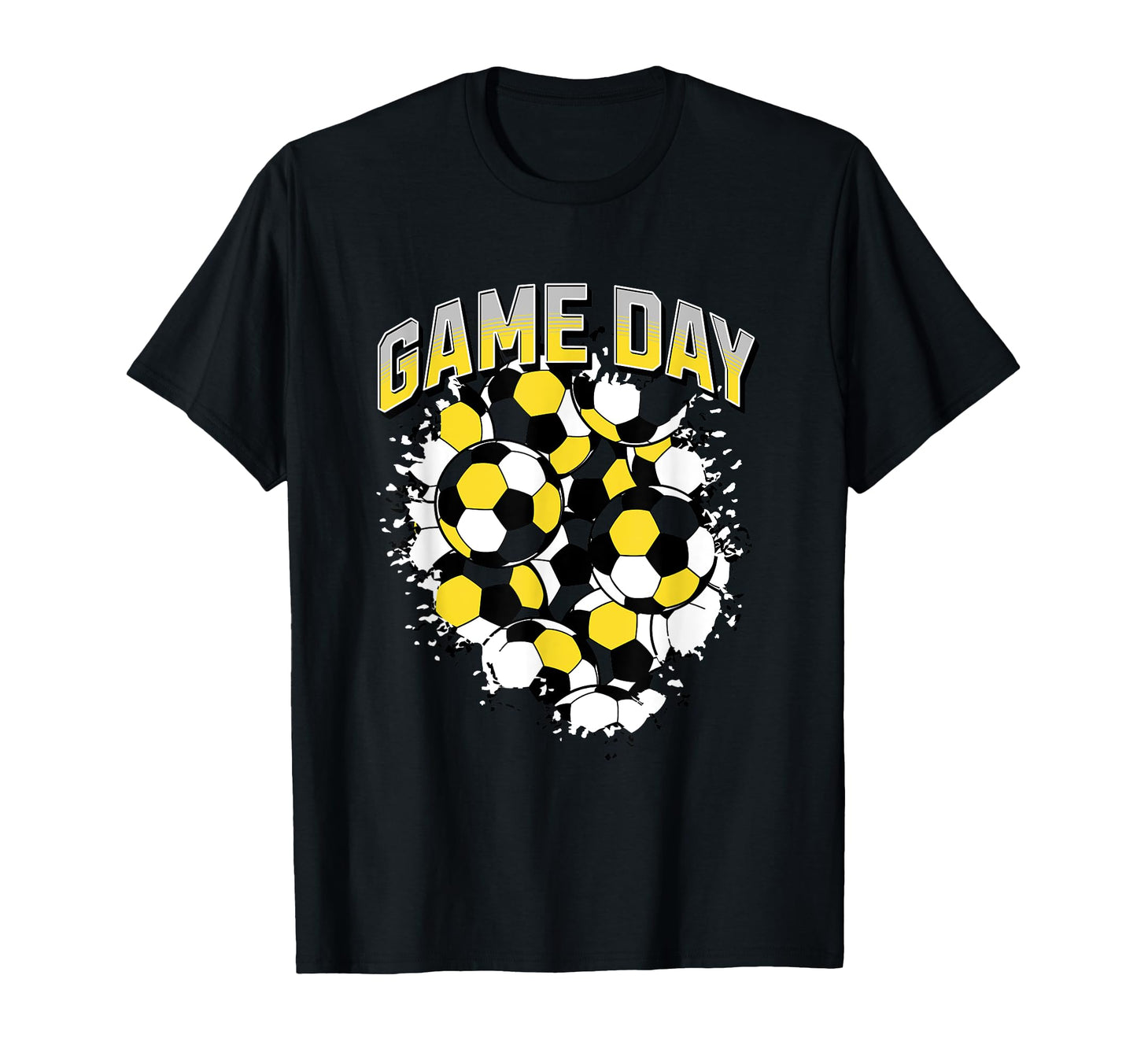 Game Day Soccer Football Sports Fan T-Shirt - Custom Art Print Men Women - T-Shirt, Sweatshirt, Hoodie
