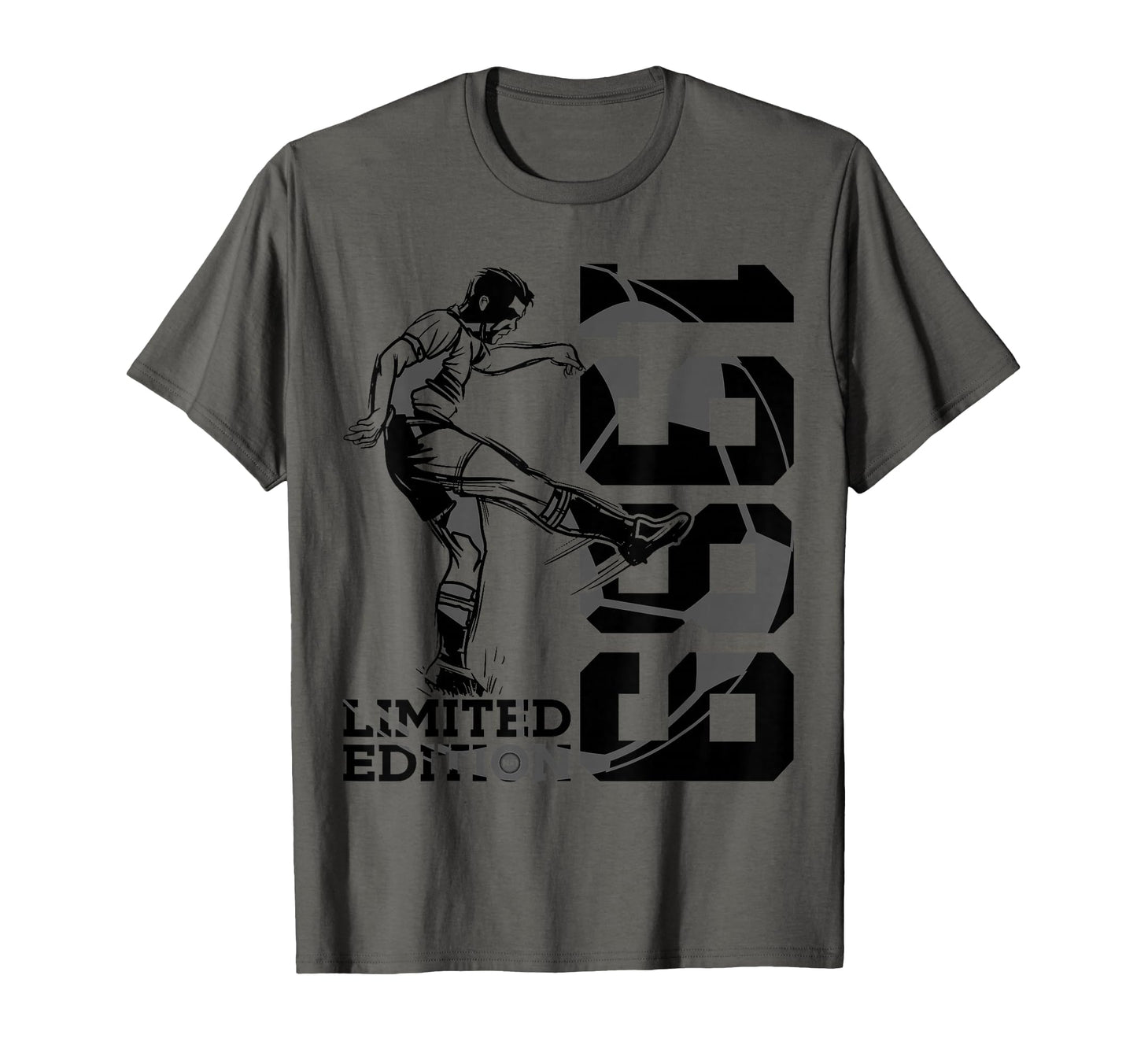 1989 37 Years Soccer 37Th Birthday T-Shirt - Streetwear Style Unisex - T-Shirt, Sweatshirt, Hoodie