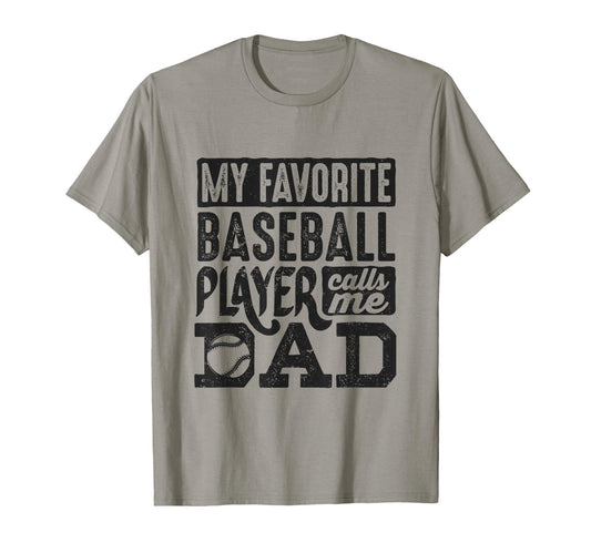 Baseball Dad Baseball Lover Fathers Day T-Shirt - Unique Graphic Unisex - T-Shirt, Sweatshirt, Hoodie