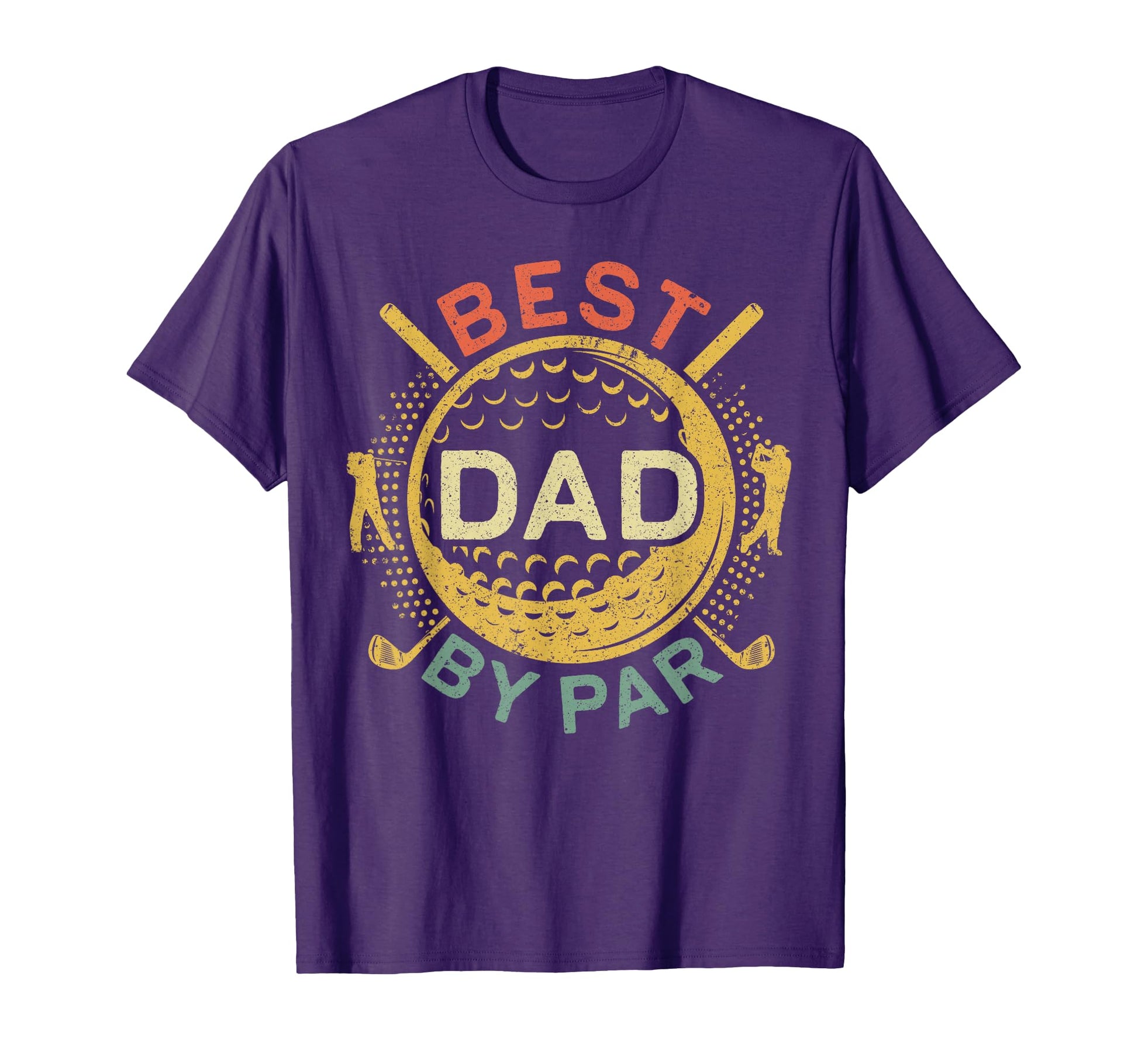 Best Dad Par Golf Lover Fathers Day T-Shirt - Custom Art Print Unisex - T-Shirt, Sweatshirt, Hoodie
