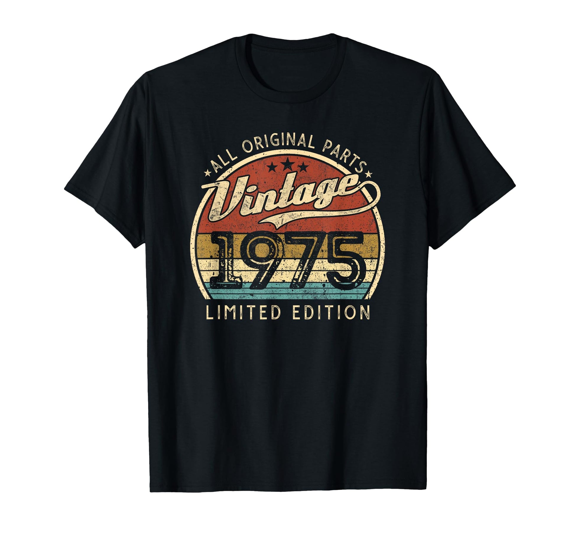 1975 47 Years Old 47Th Birthday T-Shirt - Aesthetic Graphic Unisex - T-Shirt, Sweatshirt, Hoodie