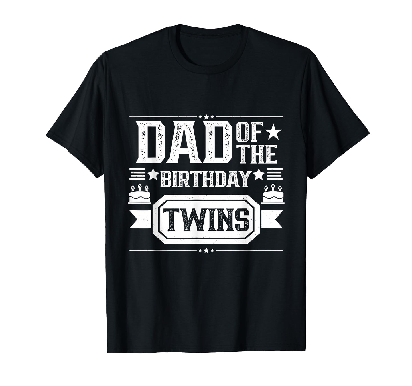 Dad Birthday Twins Twin Celebrate T-Shirt - Custom Art Print for Adults - T-Shirt, Sweatshirt, Hoodie
