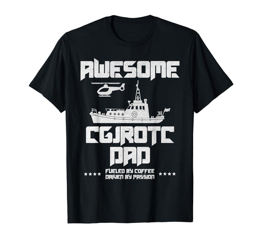 Awesome Cgjrotc Dad Military T-Shirt - Casual Everyday Wear for Adults - T-Shirt, Sweatshirt, Hoodie