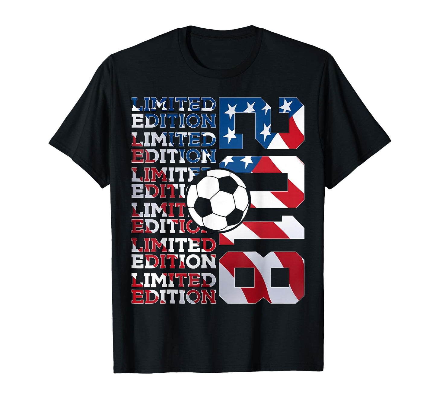 2018 8 Years Soccer 8Th Birthday T-Shirt - Novelty Apparel Unisex - T-Shirt, Sweatshirt, Hoodie