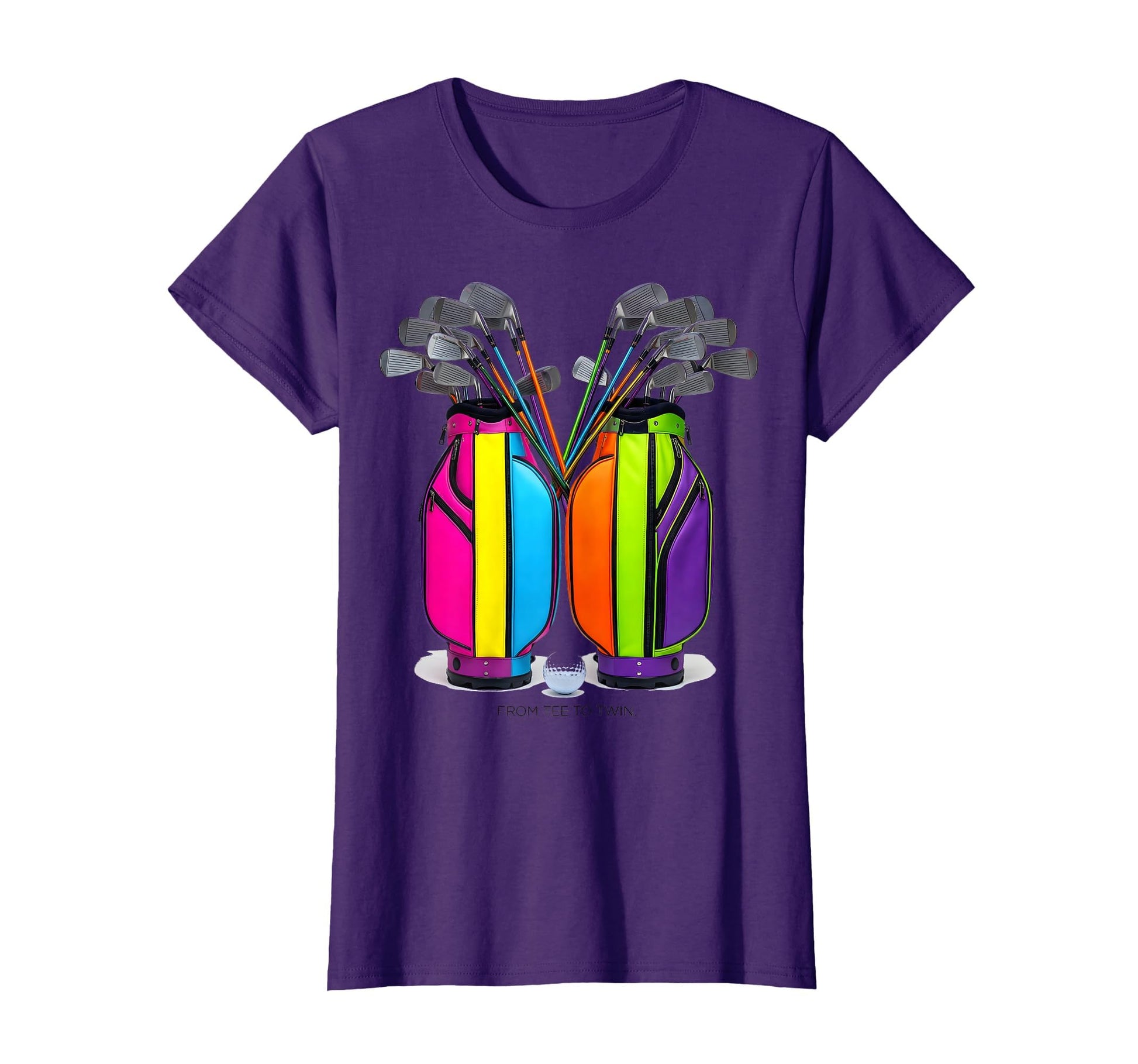 From To Twin Golf Dad T-Shirt - Graphic Print Men Women - T-Shirt, Sweatshirt, Hoodie