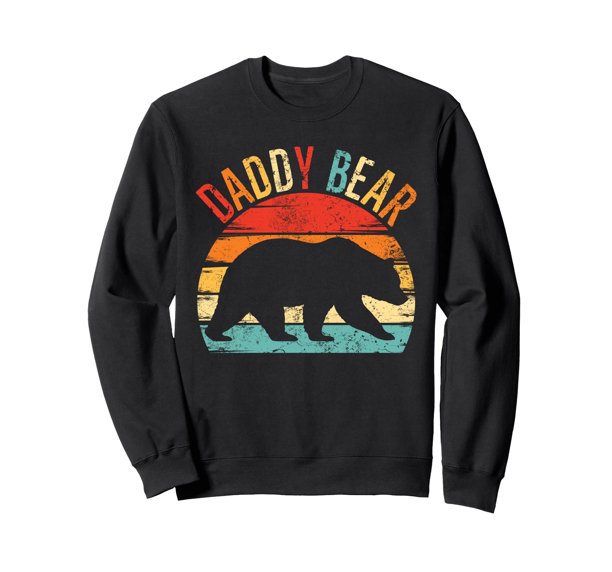 Bear Dad Papa Family Matching Sweatshirt - Minimalist Print Men Women - T-Shirt, Sweatshirt, Hoodie