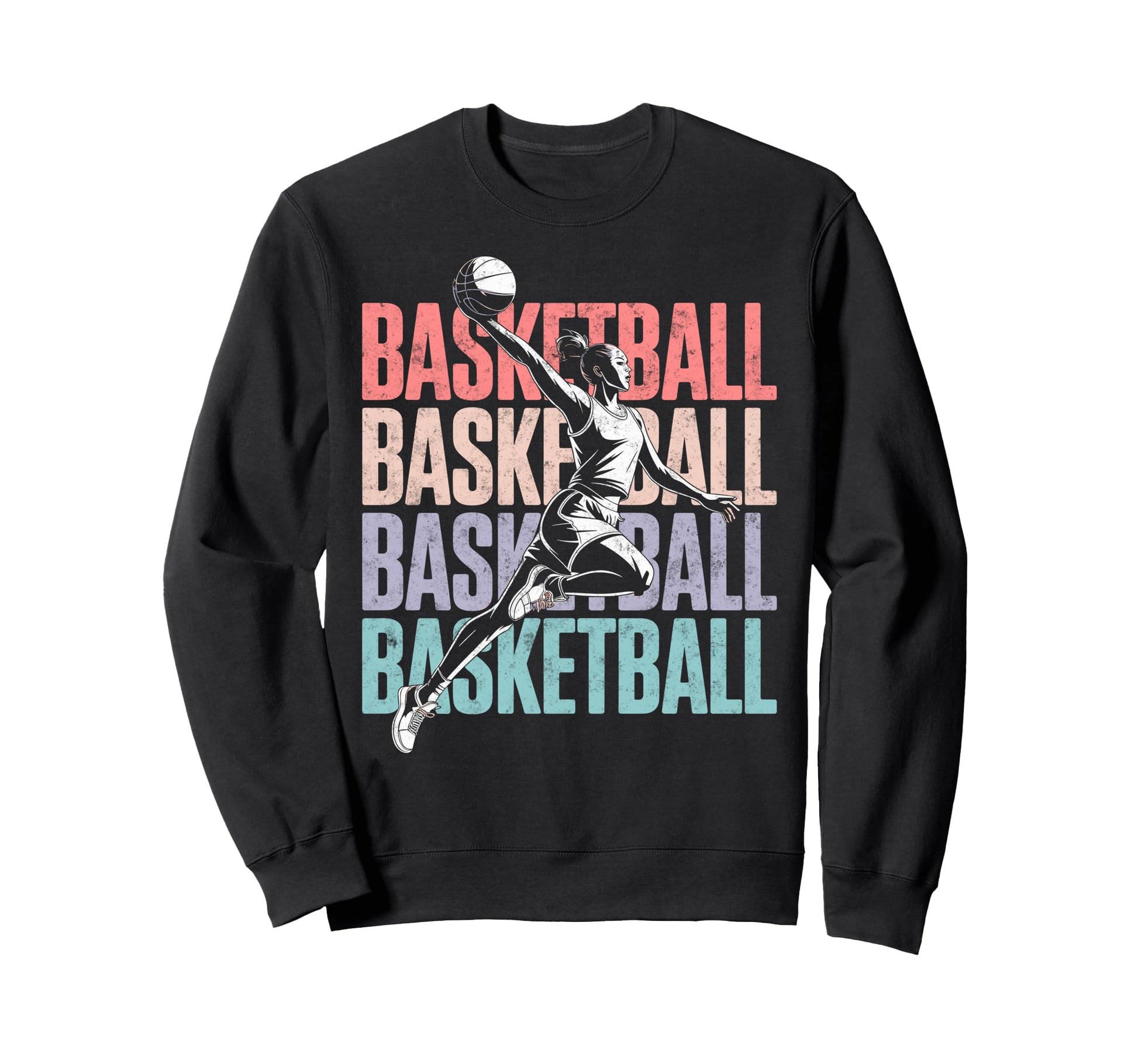 Basketball Player Slam Dunk Sweatshirt - Custom Art Print Unisex - T-Shirt, Sweatshirt, Hoodie