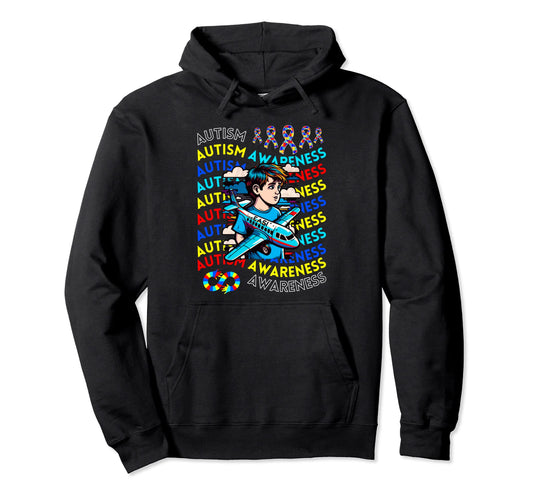 Autism Awareness Teacher Autism Moms Dads Hoodie - Custom Art Print Unisex - T-Shirt, Sweatshirt, Hoodie