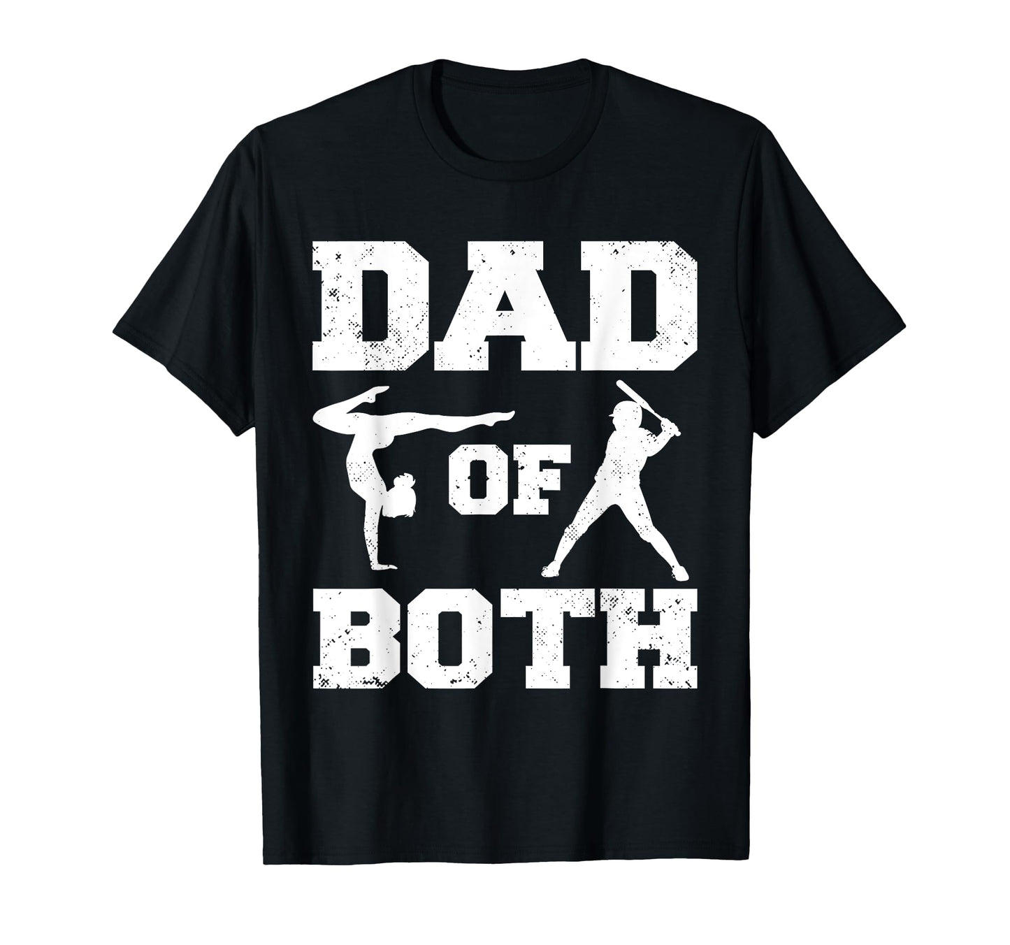 Dad Both Funny Gymnastics Baseball T-Shirt - Aesthetic Graphic Men Women - T-Shirt, Sweatshirt, Hoodie