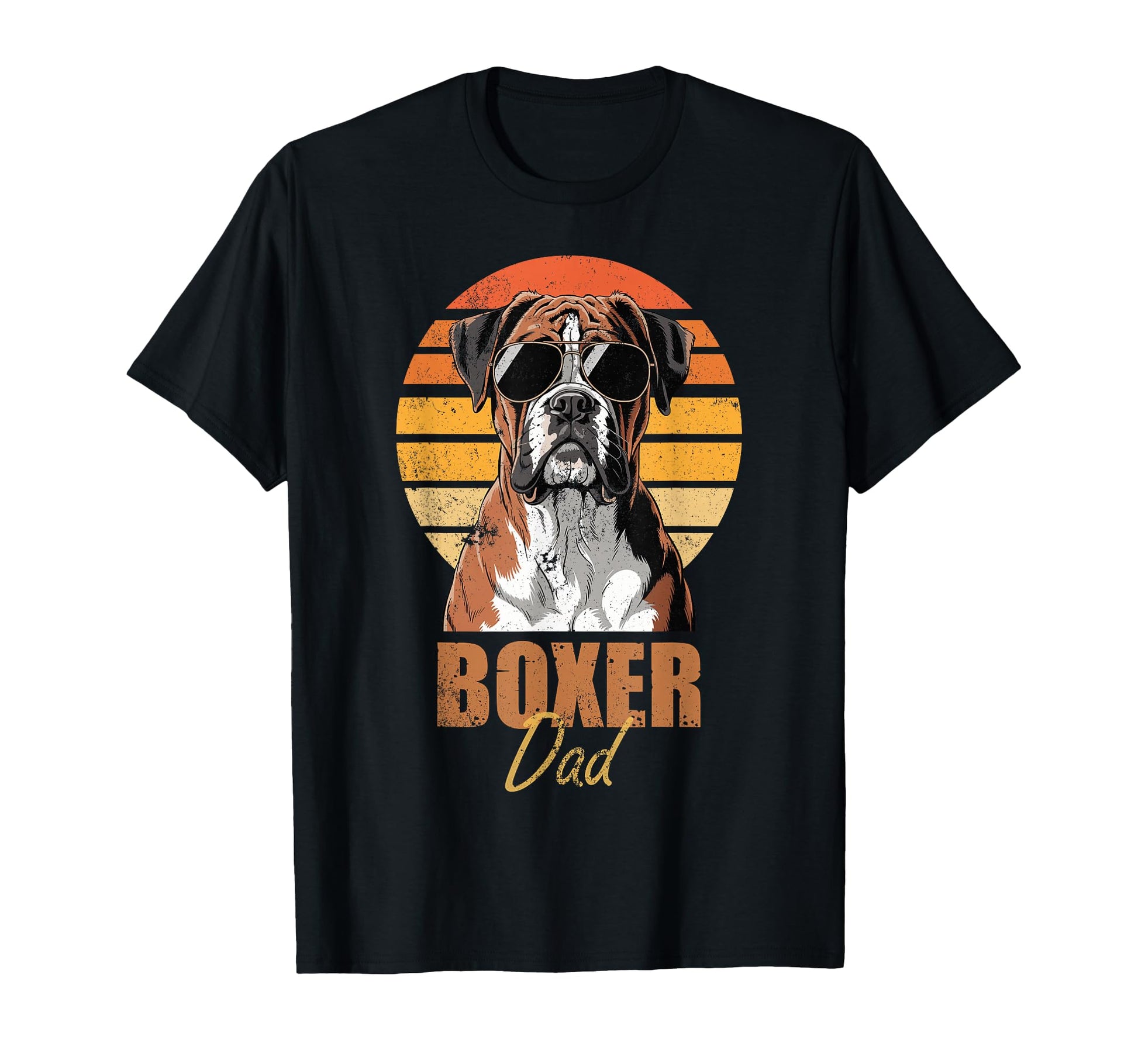 Boxer Dad Funny Dog Lovers T-Shirt - Streetwear Style Unisex - T-Shirt, Sweatshirt, Hoodie