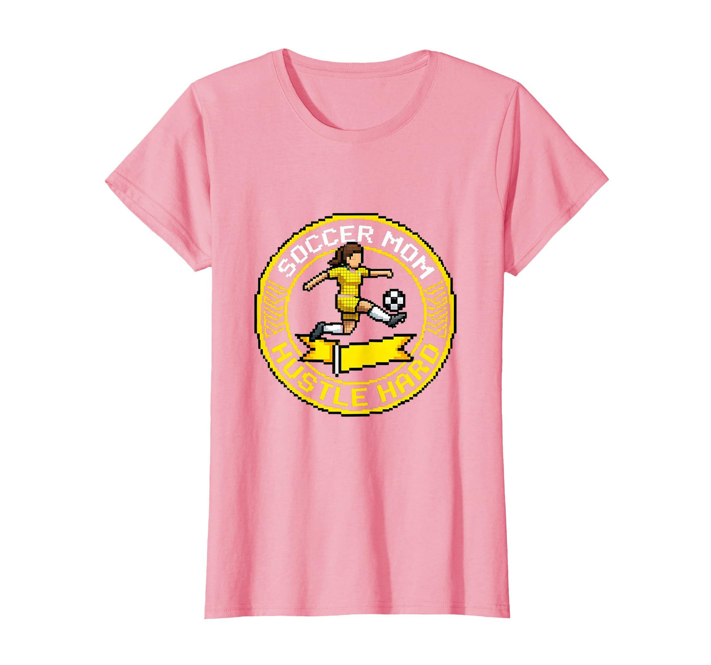 Soccer Mom Hustle Hard T-Shirt - Minimalist Print Unisex - T-Shirt, Sweatshirt, Hoodie