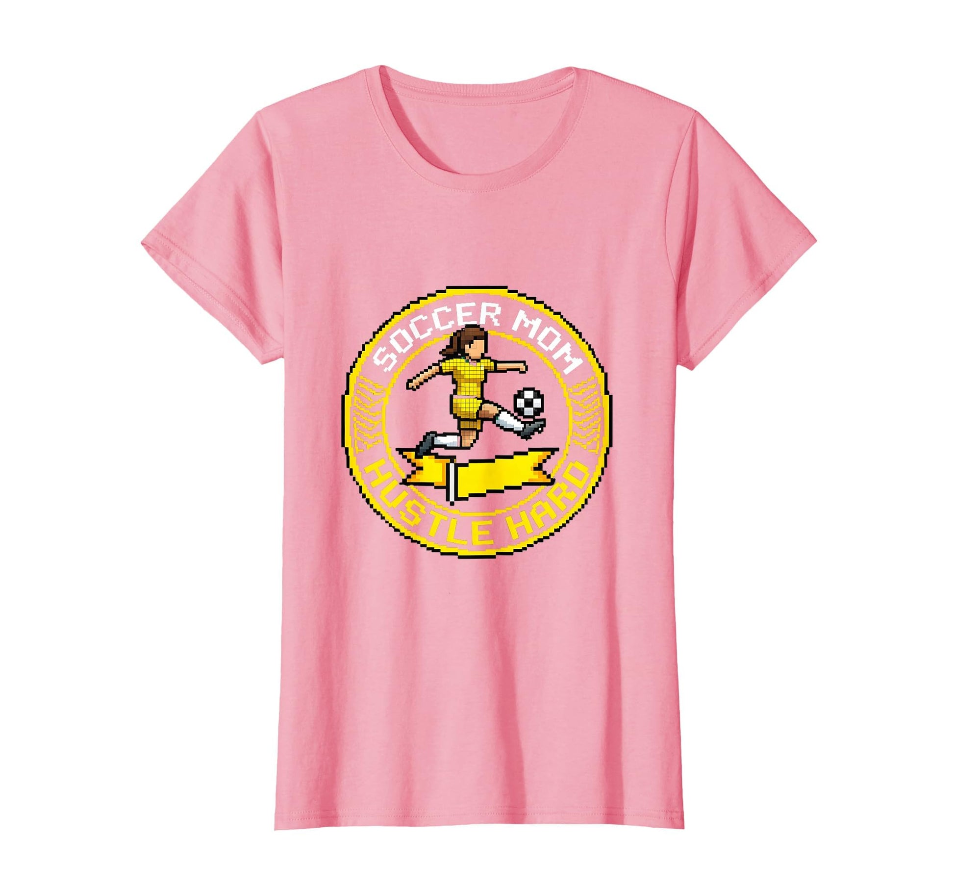 Soccer Mom Hustle Hard T-Shirt - Minimalist Print Unisex - T-Shirt, Sweatshirt, Hoodie